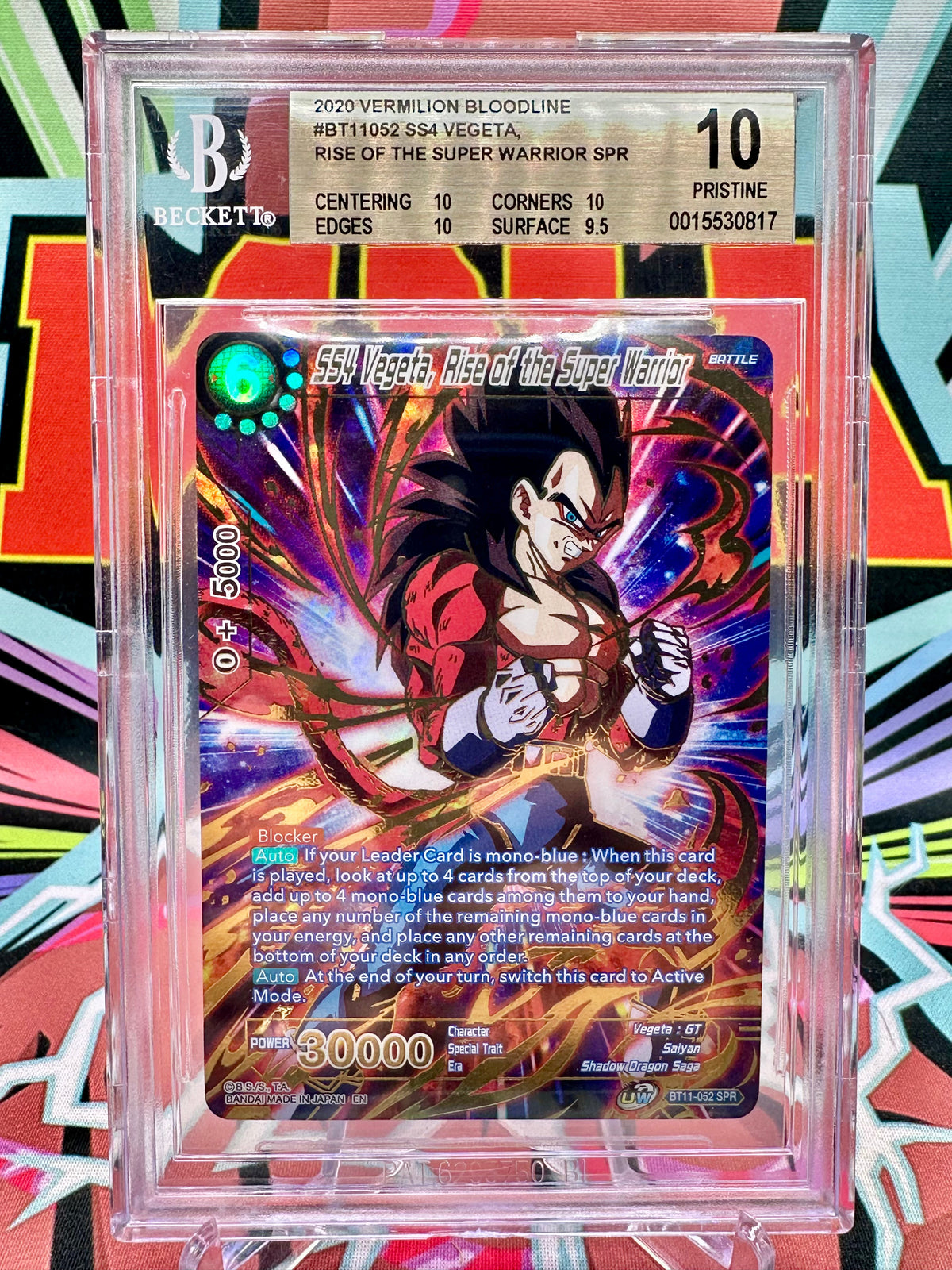 BGS Graded Slabs – Beckett Certified Dragon Ball Cards (Top Grades)