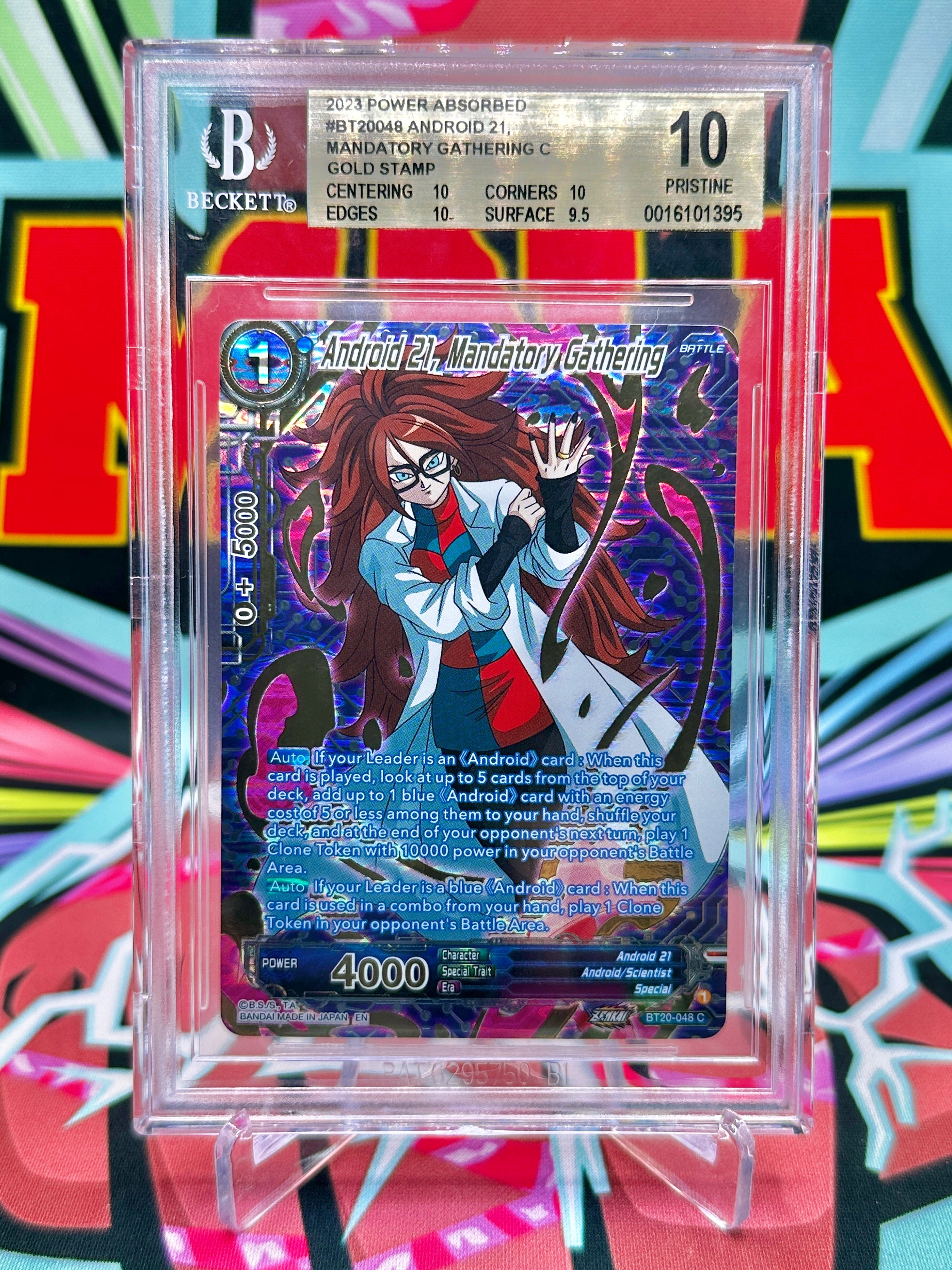 BGS Graded Slabs – Beckett Certified Dragon Ball Cards (Top Grades