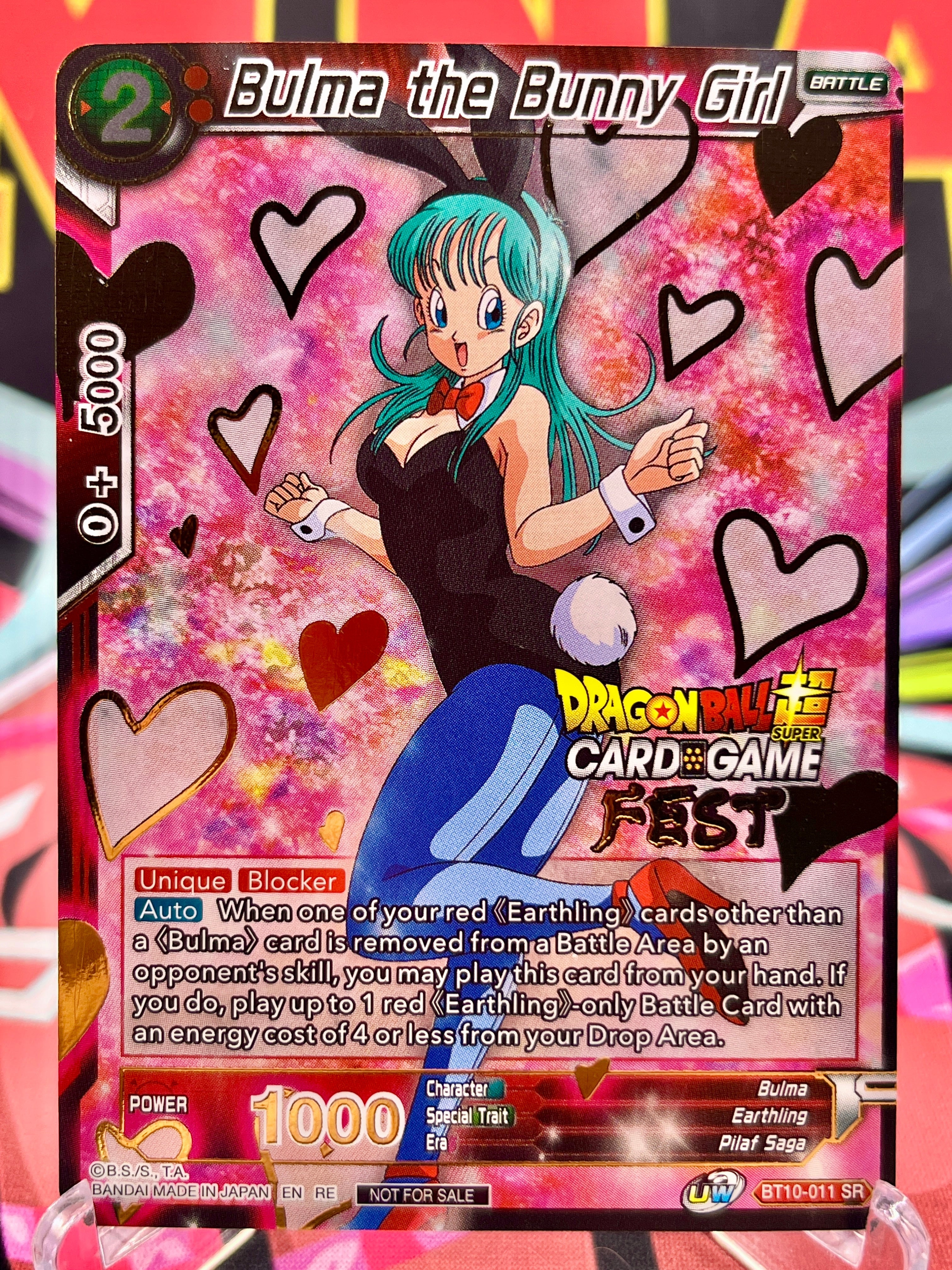 BT10-011 SR Bulma the Bunny Girl FEST (2022)