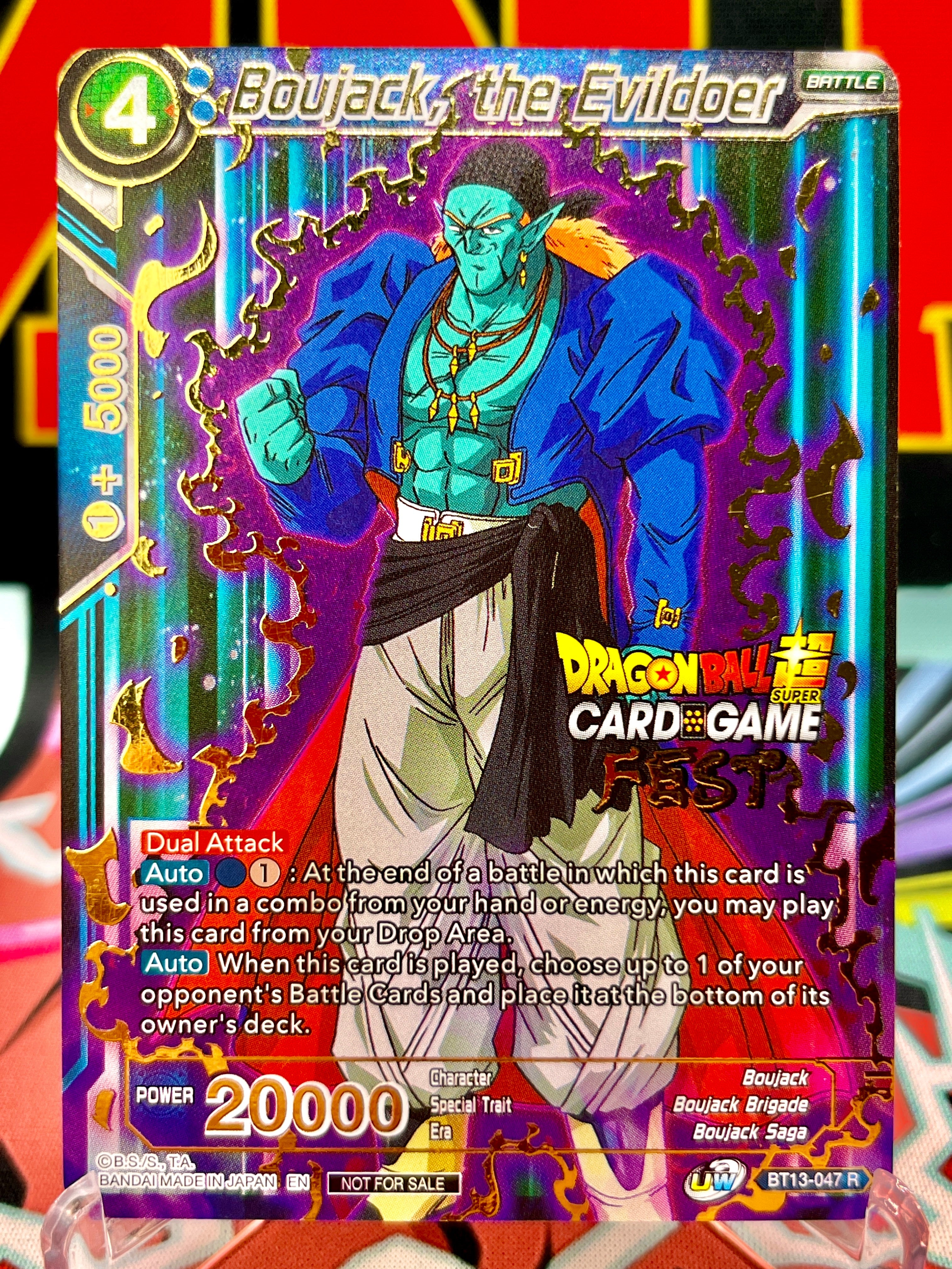 BT13-047 R Boujack, the Evildoer FEST (2022)