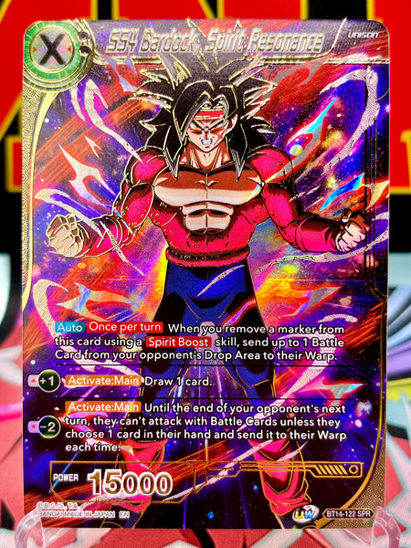 BT14-122 SPR SS4 Bardock, Spirit Resonance (2021)