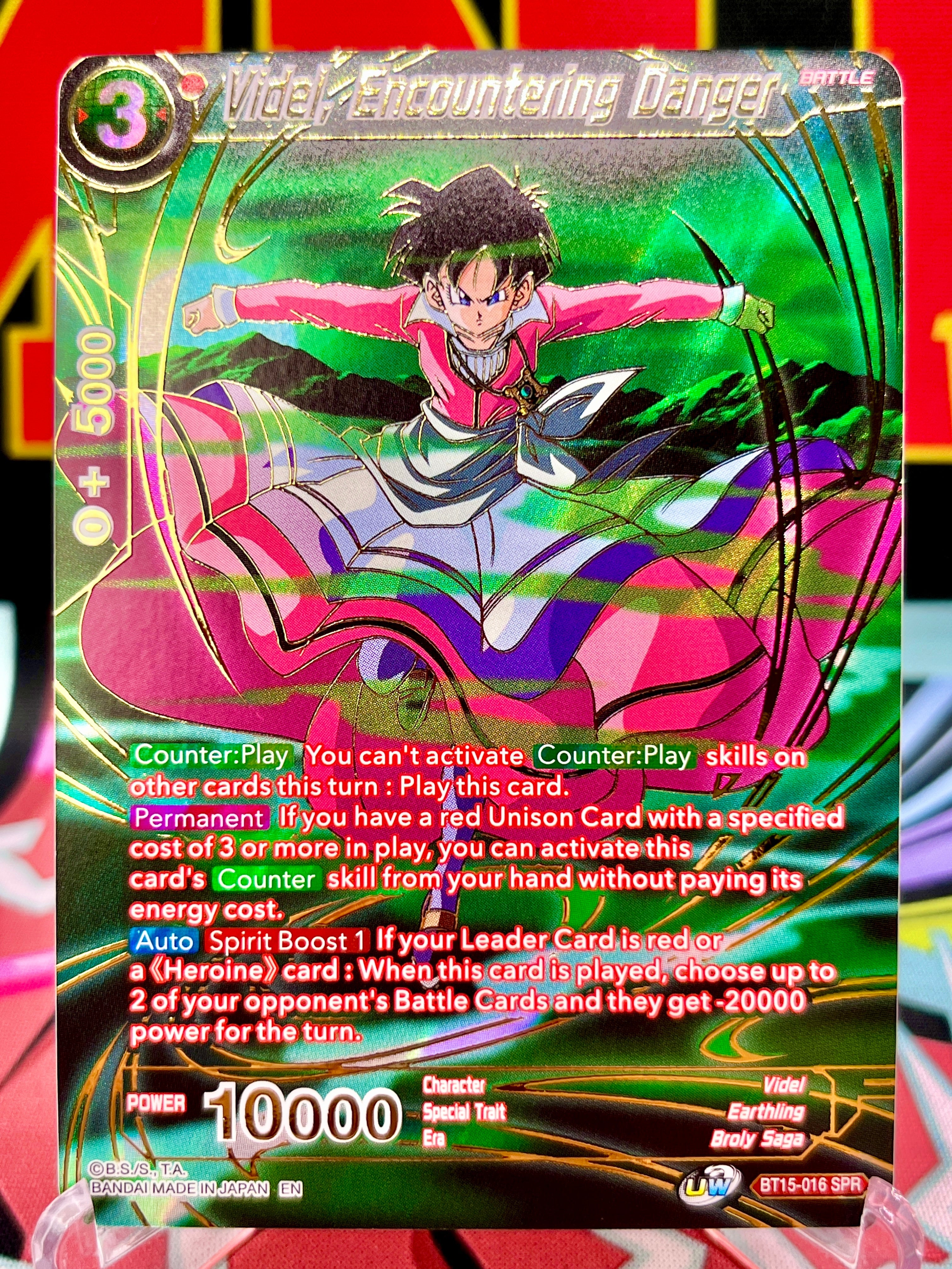 BT15-016 SPR Videl, Encountering Danger (2021)