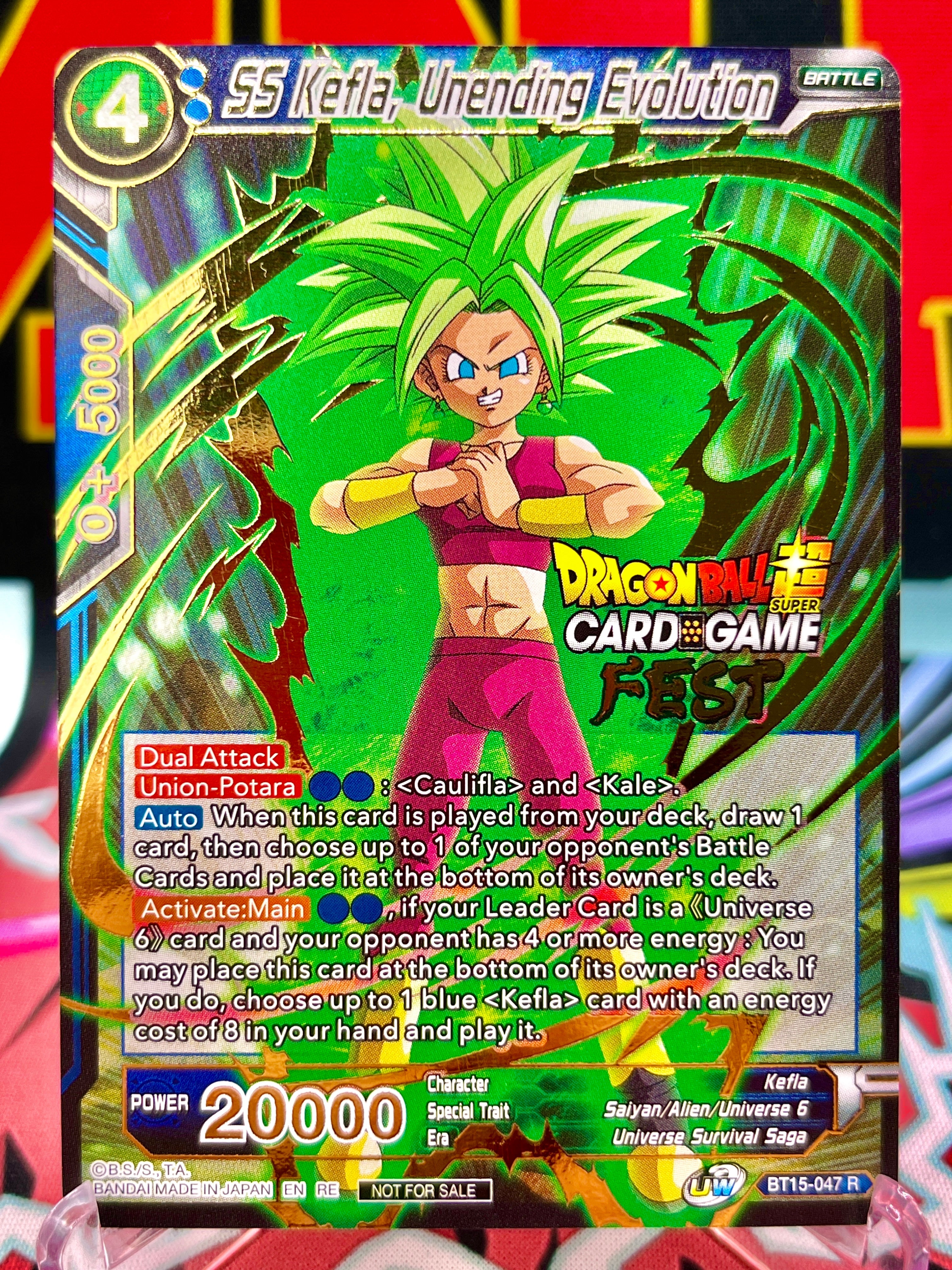 BT15-047 R SS Kefla, Unending Evolution FEST (2022)