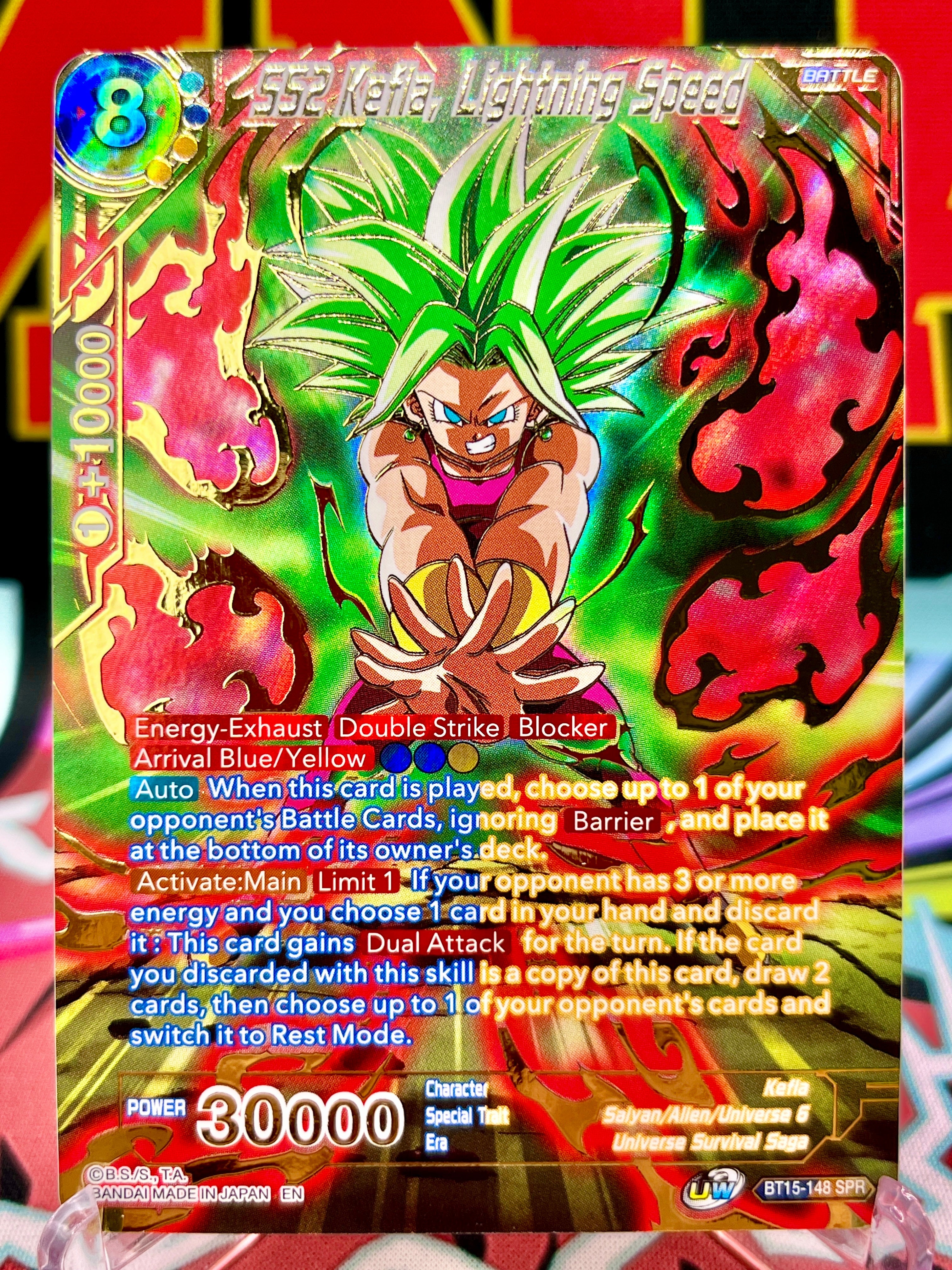 BT15-148 SPR SS2 Kefla, Lightning Speed (2021)