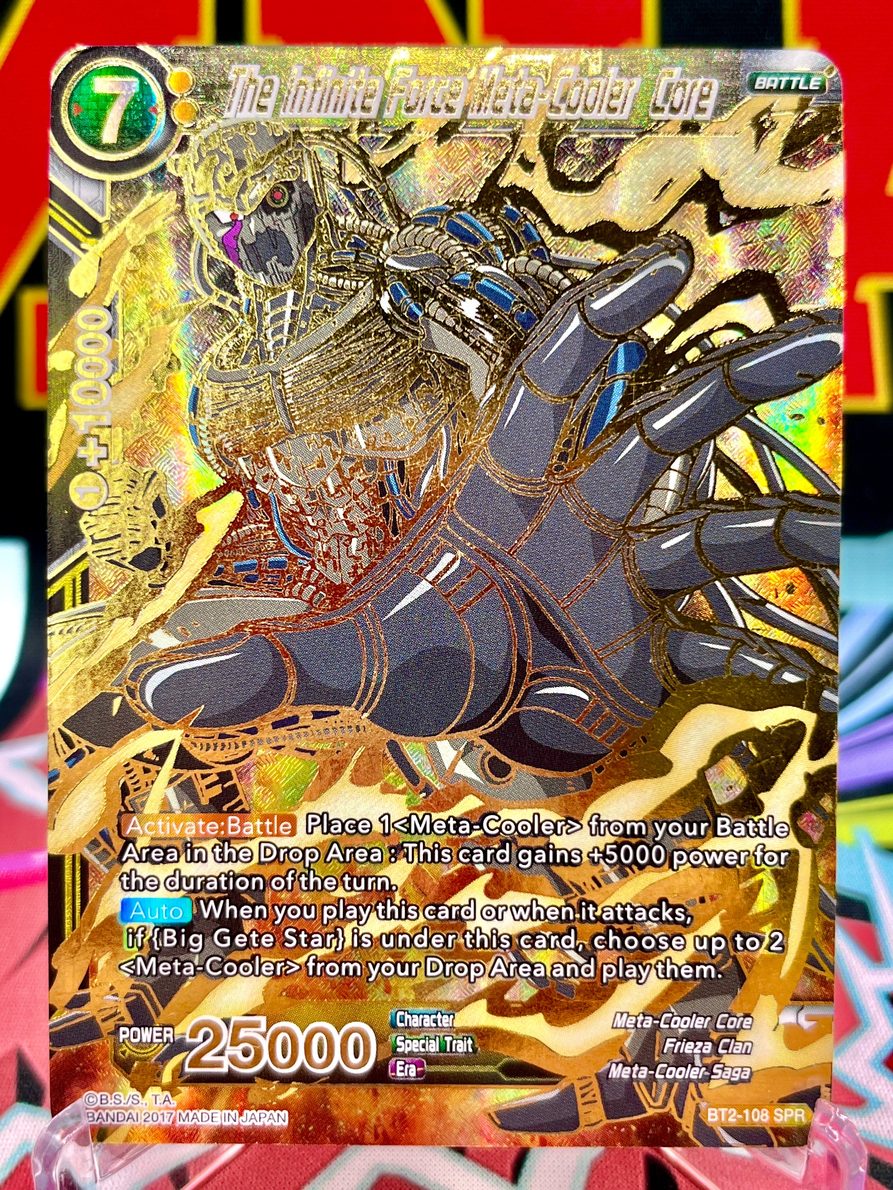 BT2-108 SPR The Infinite Force Meta-Cooler Core (2017)