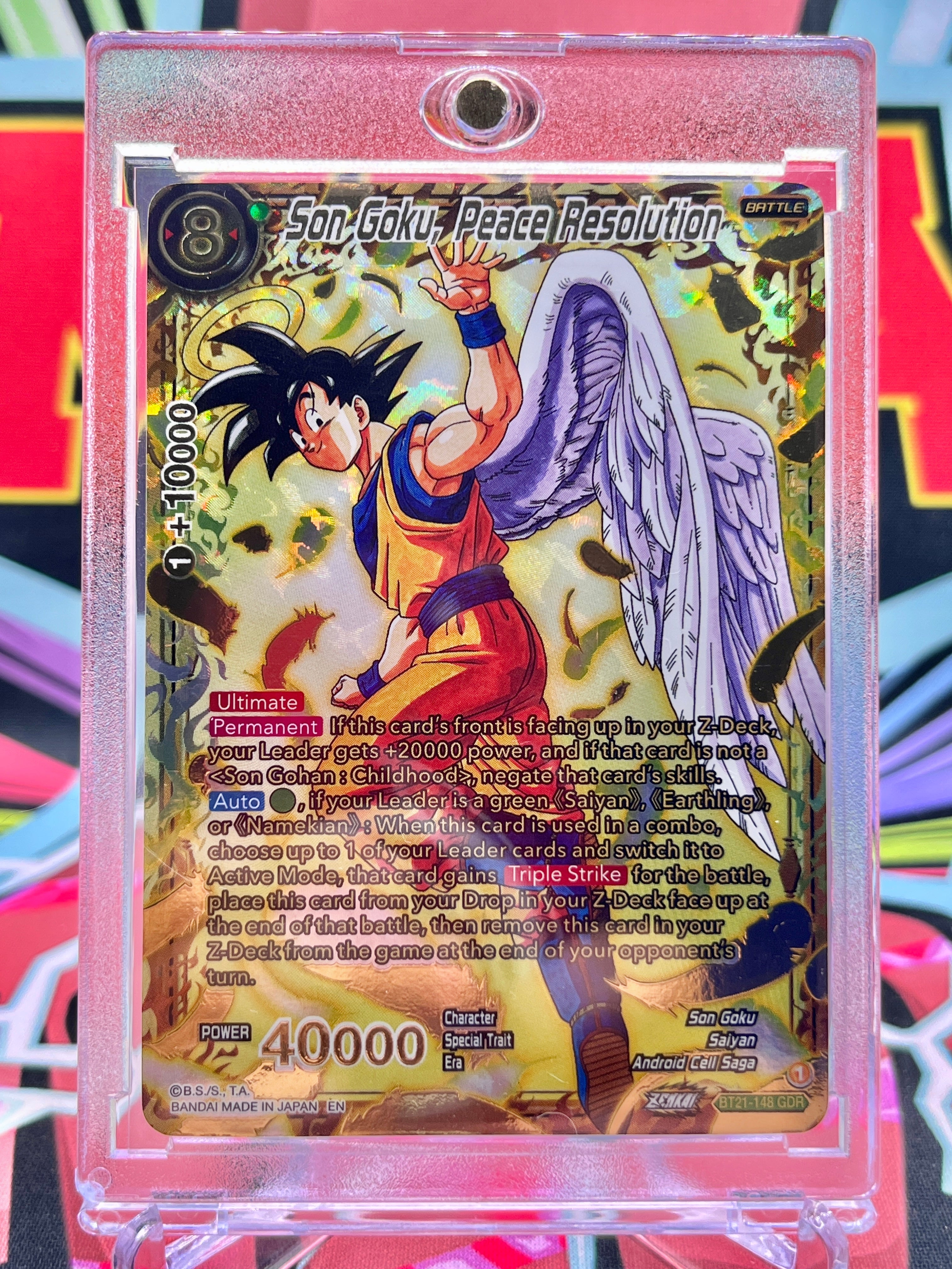 BT21-148 GDR Son Goku, Peace Resolution (2023)