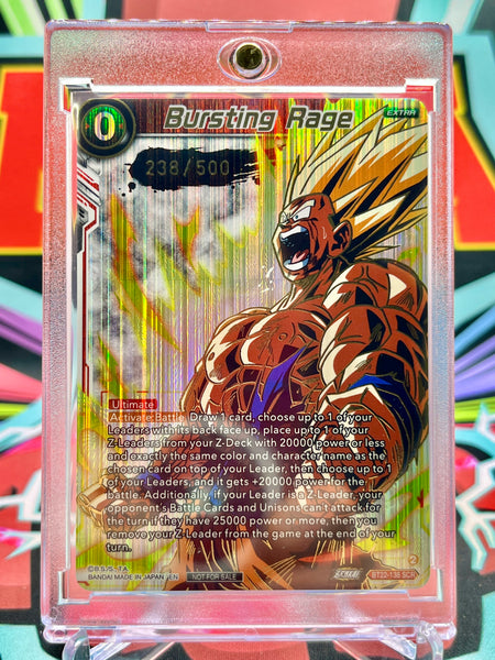 BT22-138 SCR Bursting Rage [Serial Numbered 238/500] (2023)