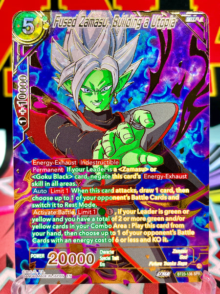 ファッション人気ブランドランキング BT23-136 SPR Fused Zamasu, Building a Utopia (2023) 