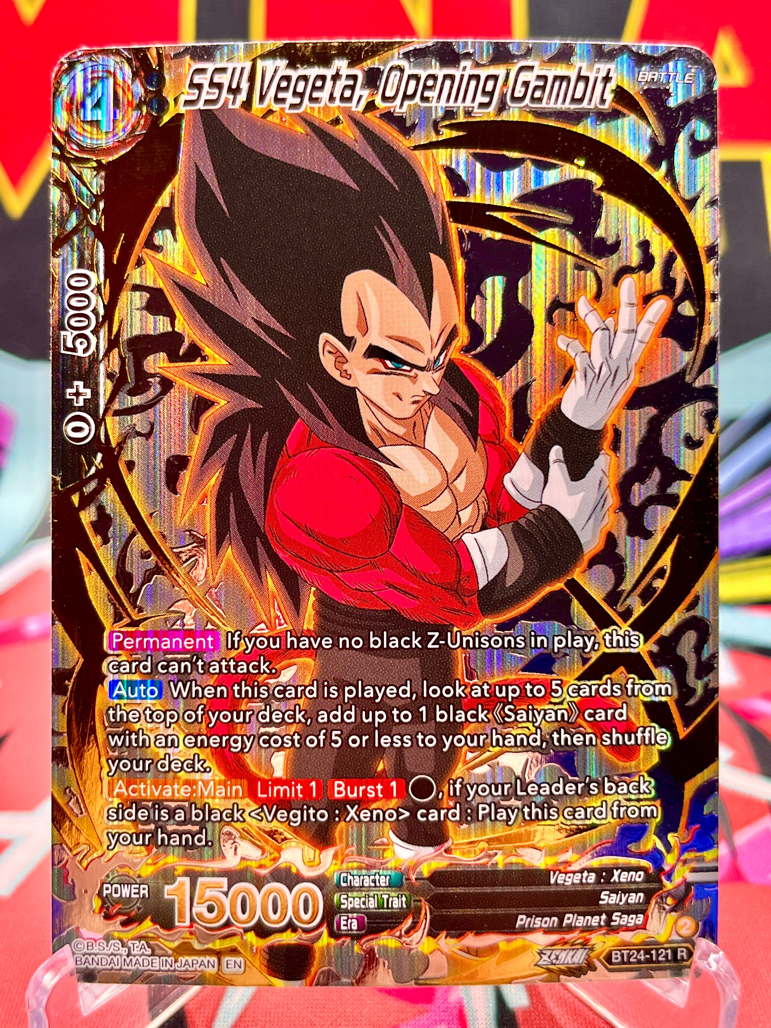 Dragon Ball GT CCG Galaxy Touring Premium Box – 15 Packs, Thick Cards, Goku Vegeta, LZ02-10, Chinese