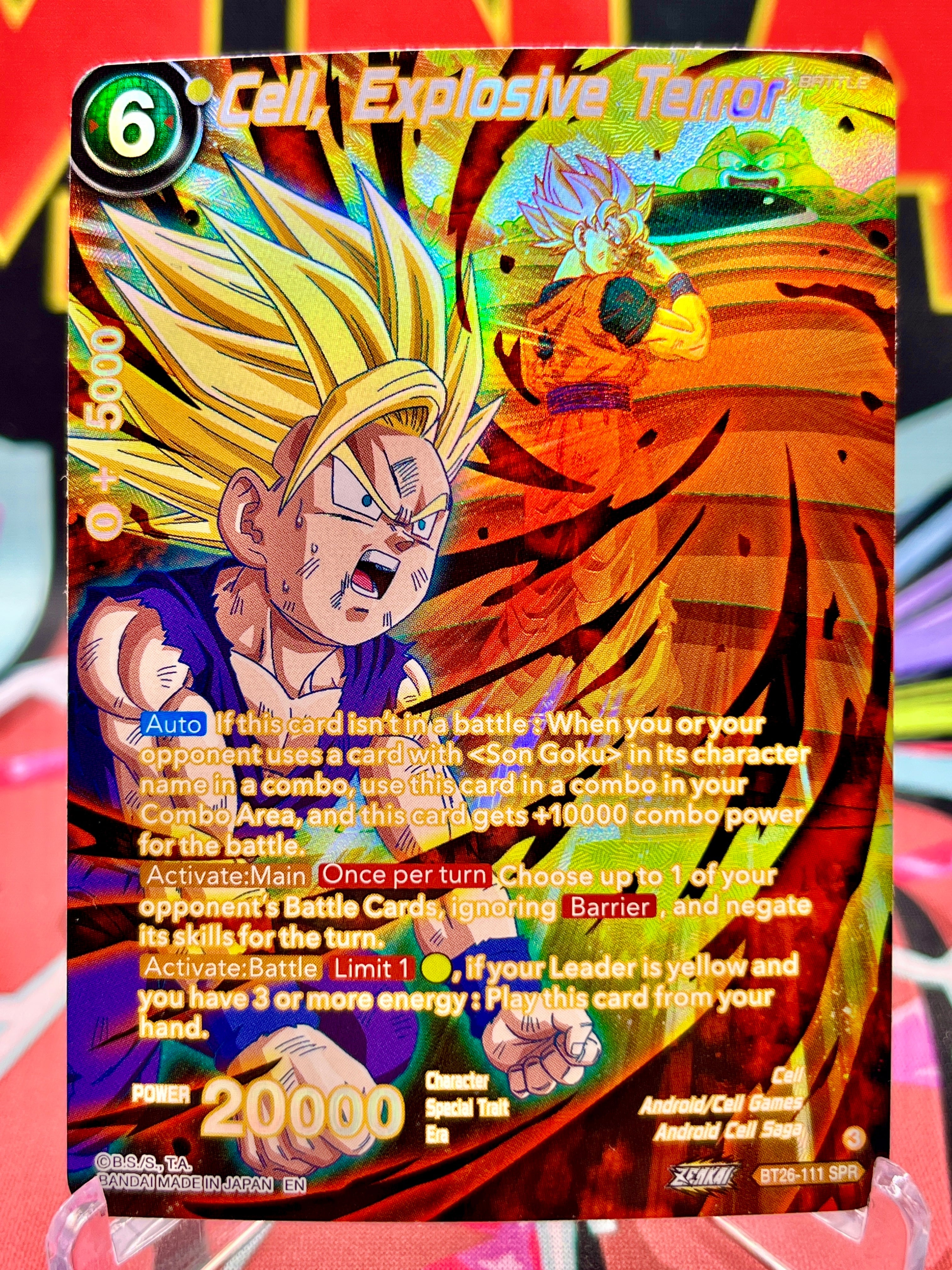 BT26-111 SPR Cell, Explosive Terror (2024)