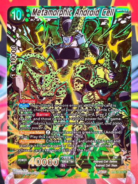 Manデータカード BT26-139 SCR Metamorphic Android Cell (2024)