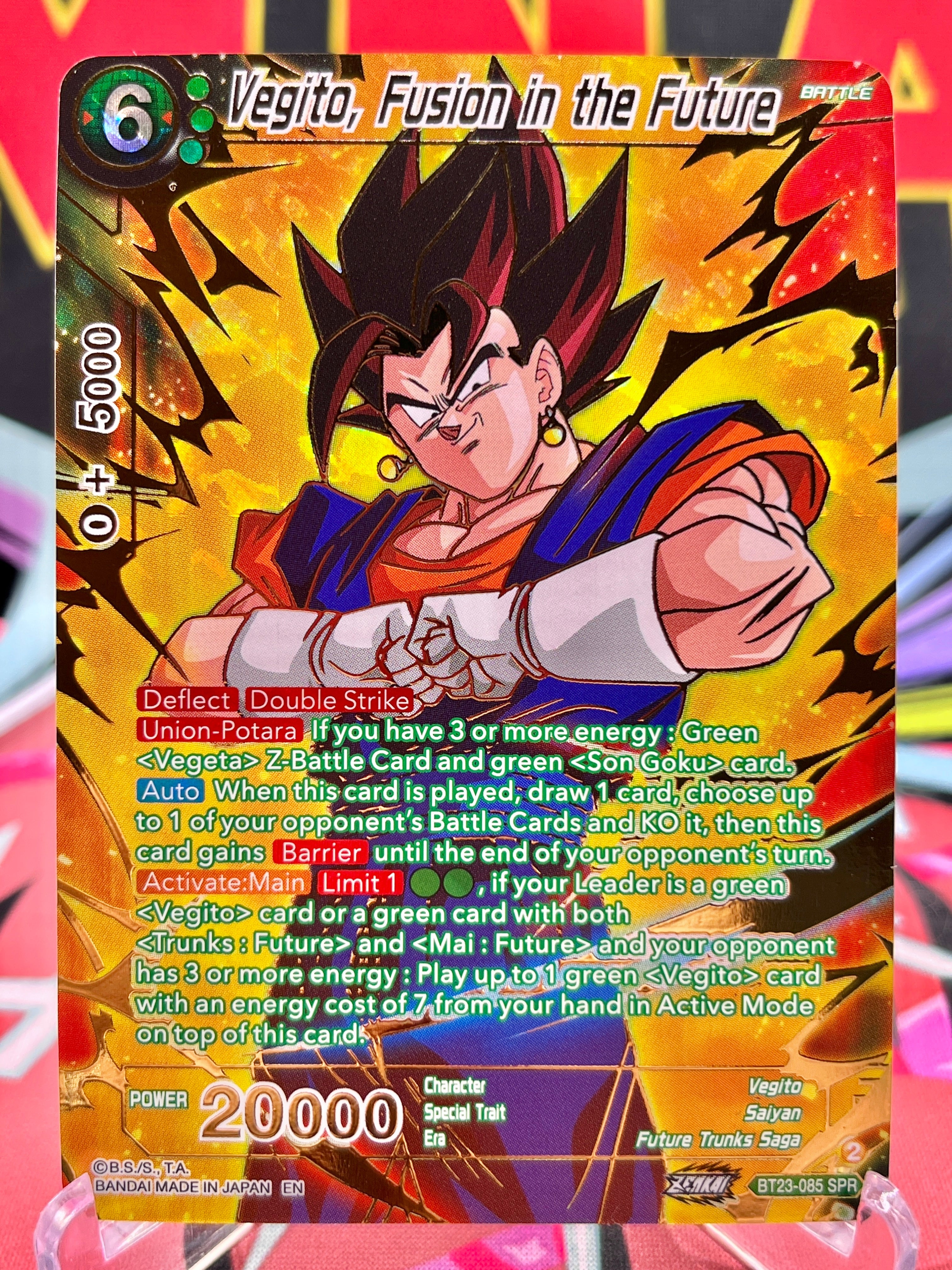 BT23-085 SPR Vegito, Fusion in the Future (2023)