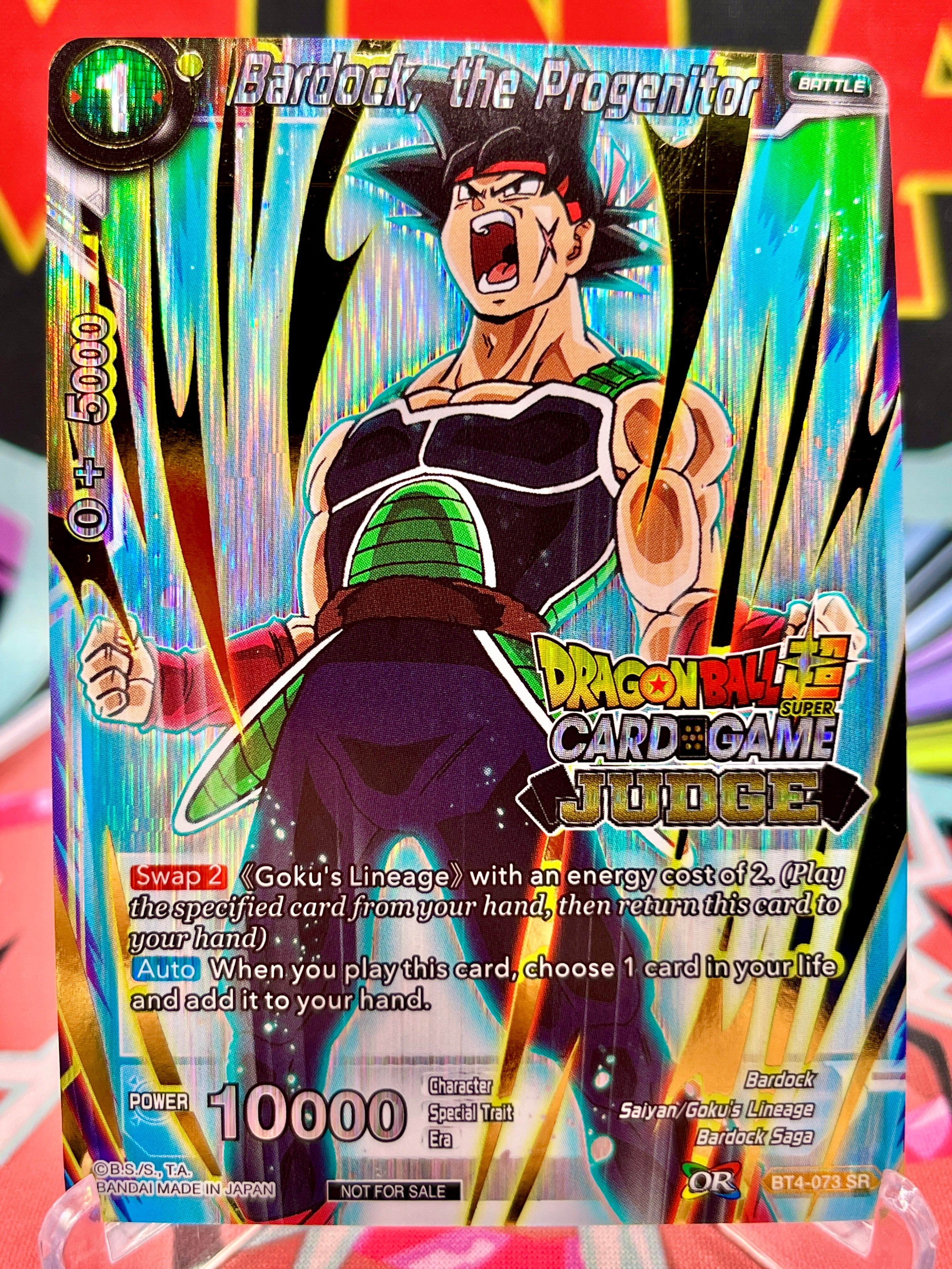 Dragon Ball Super Colossal Warfare Bardock, the Progenitor BT4-073 Dragon Ball Super Colossal Warfare Bardock, the Progenitor BT4-073