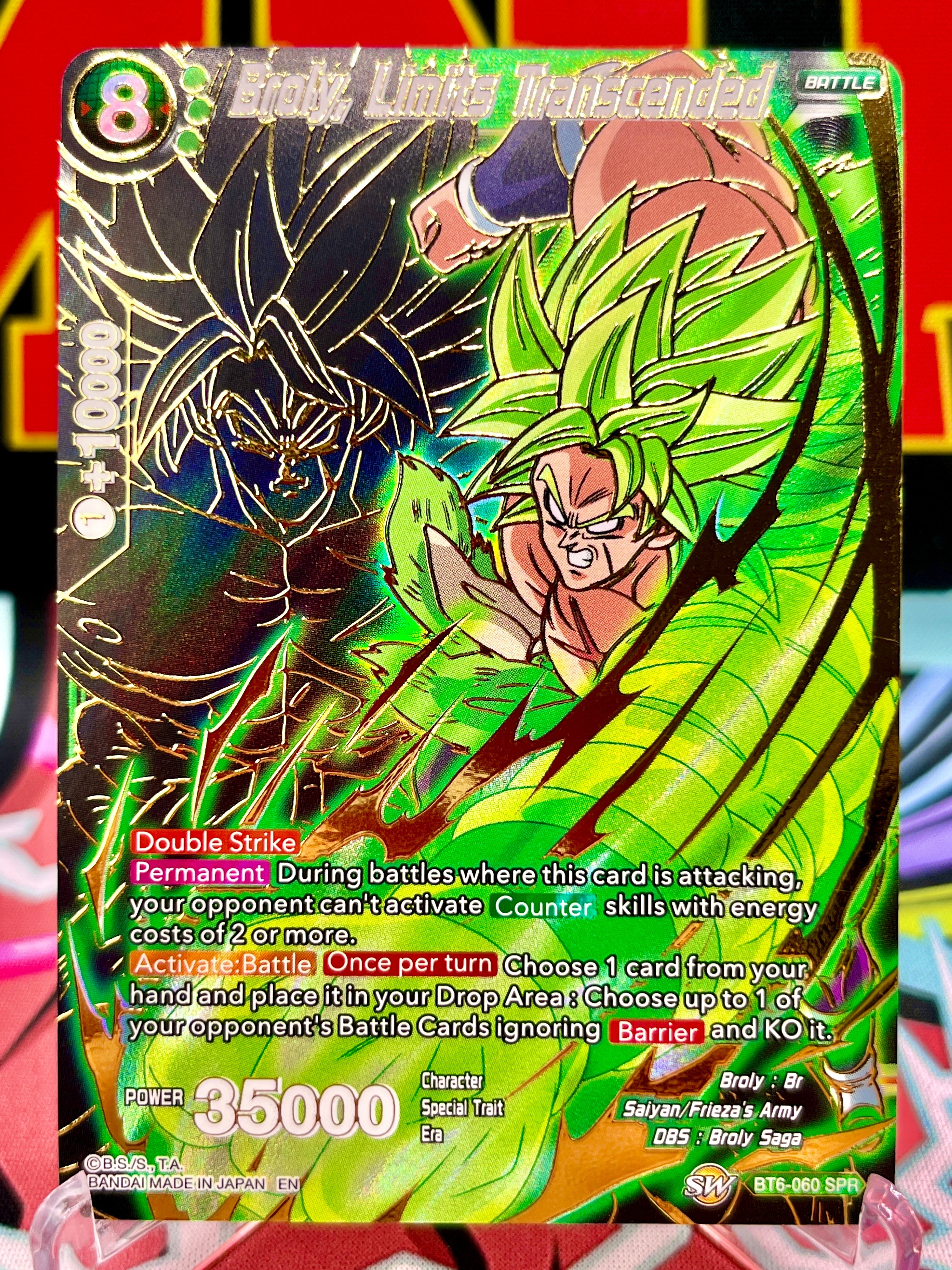 BT6-060 SPR Broly, Limits Transcended (2019)