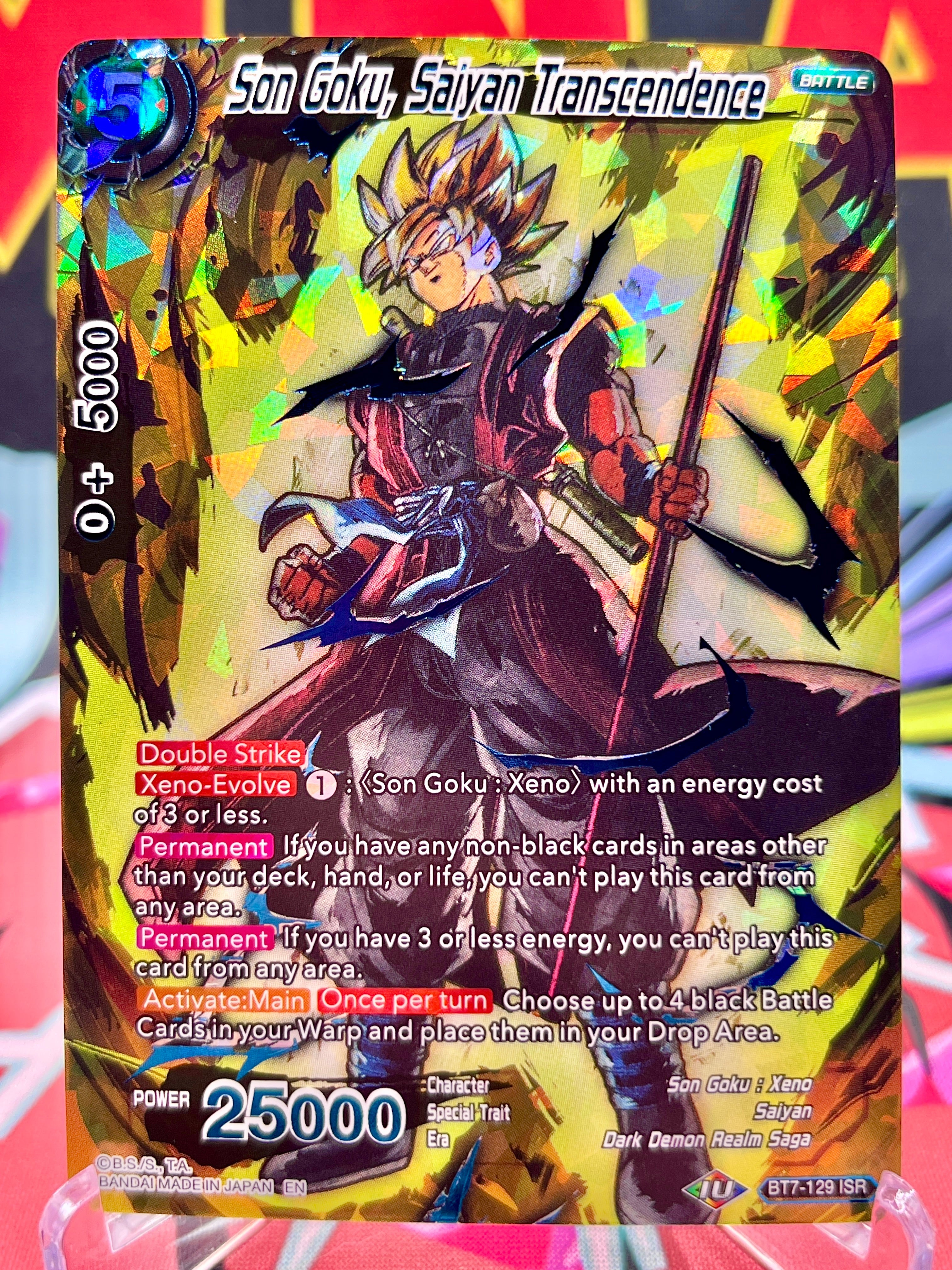 BT7-128 ISR Son Goku, Saiyan Transcendence (2019)
