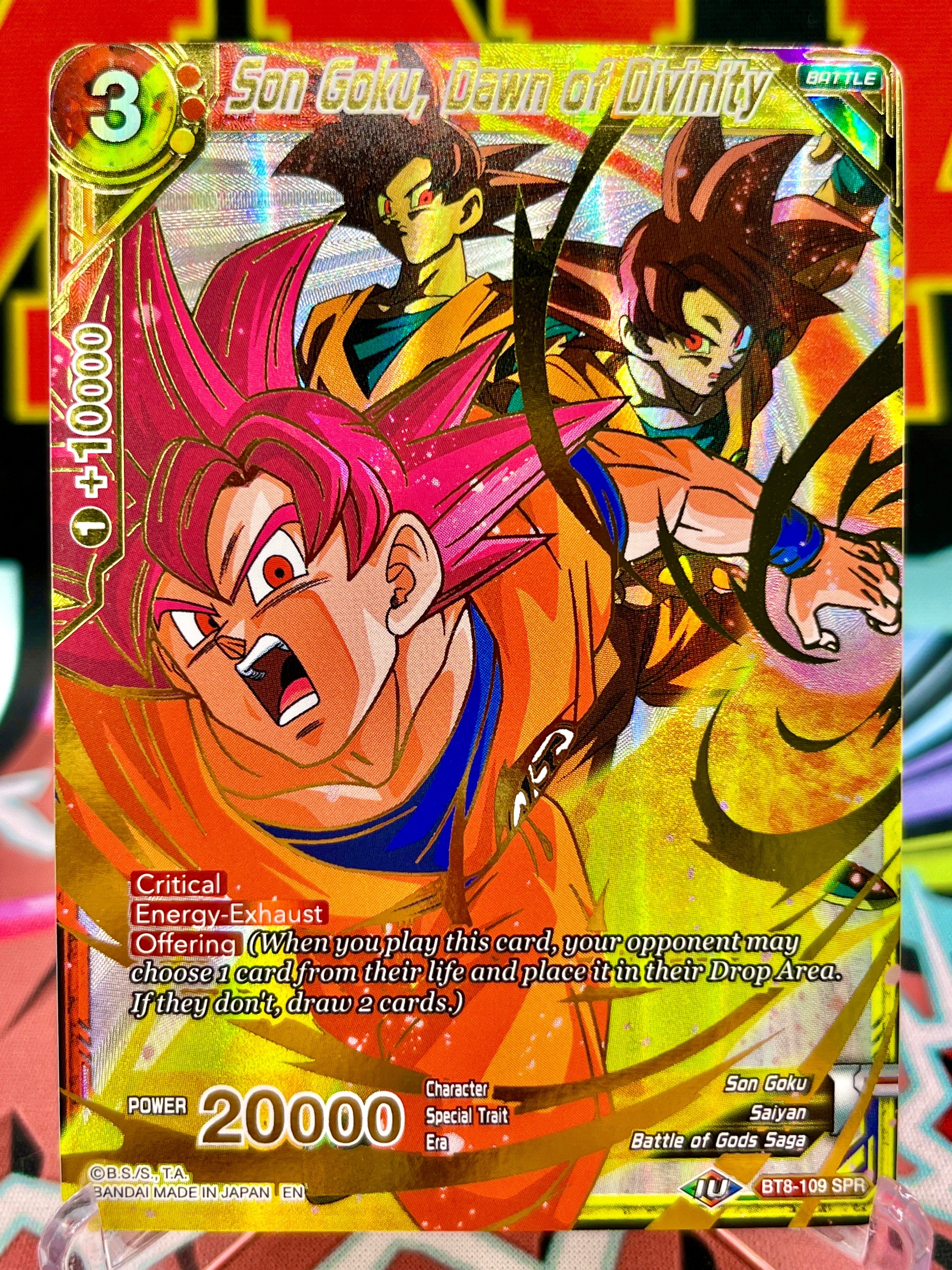 BT8-109 SPR Son Goku, Dawn of Divinity (2019)