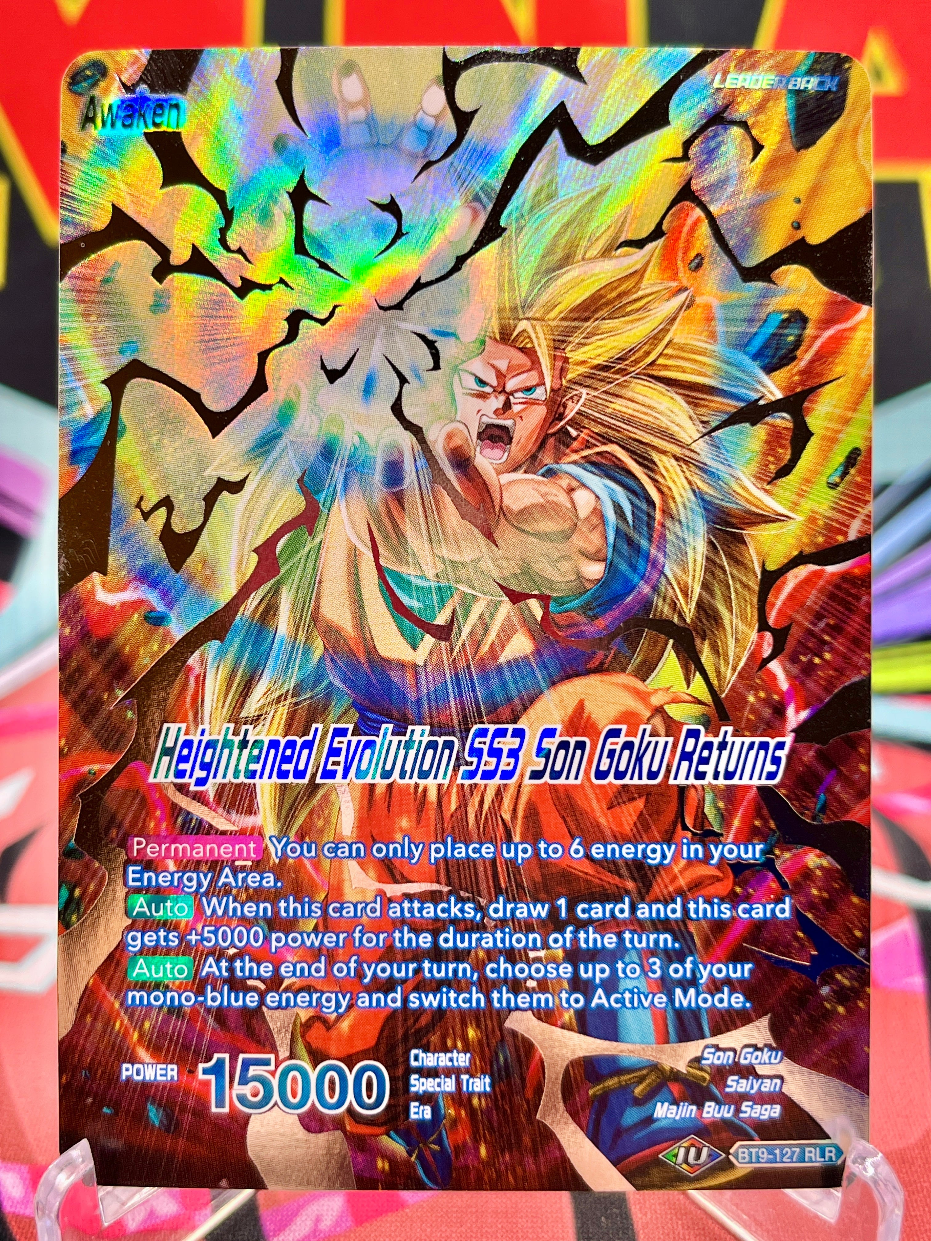 BT9-127 RLR Son Goku // Heightened Evolution SS3 Son Goku Returns (2020)