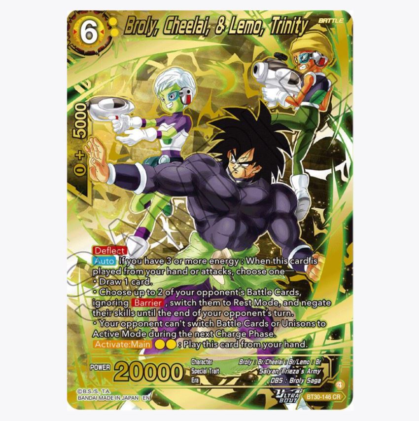 Three Glorious Fighters Booster Box (BT30)