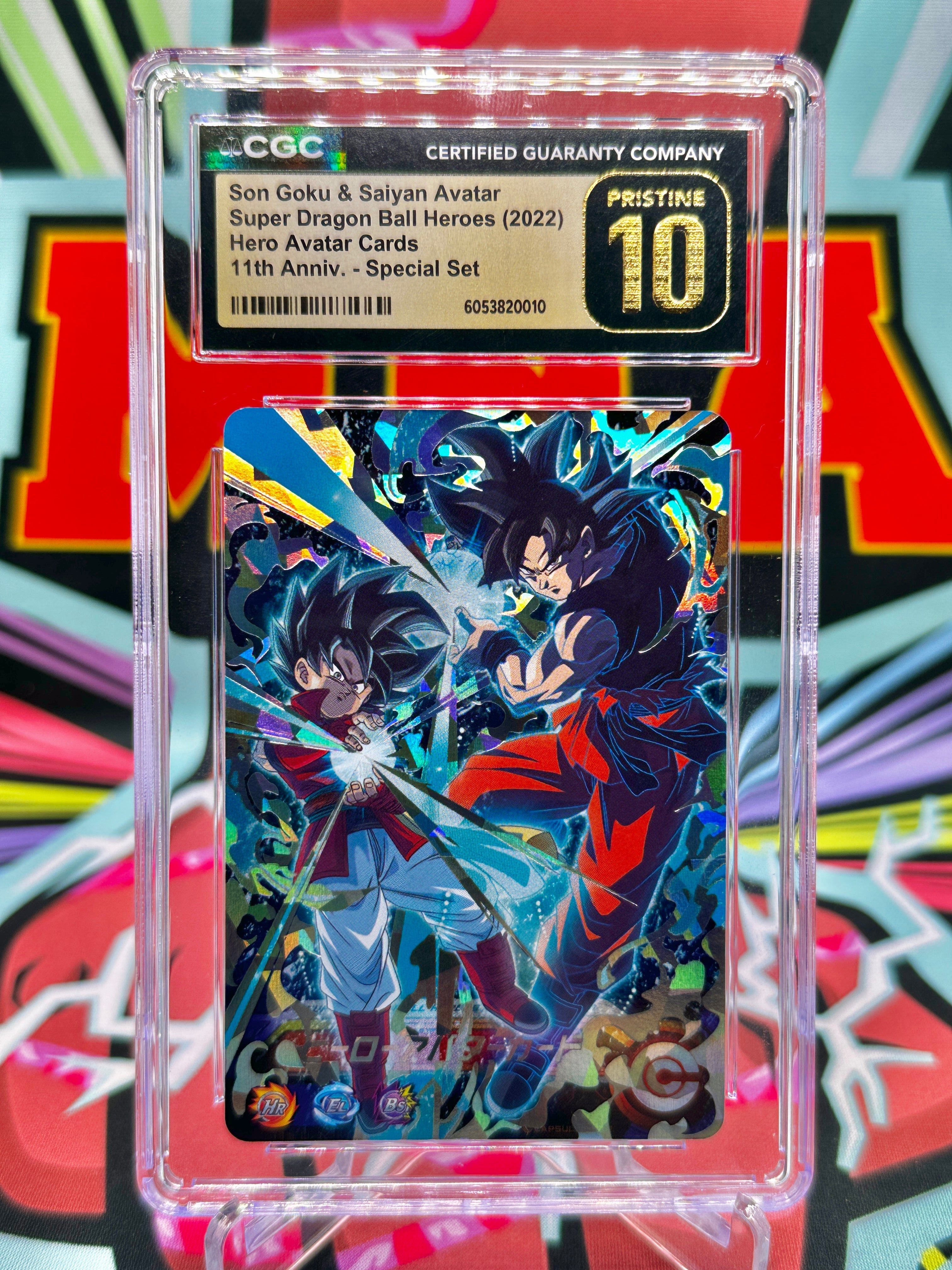 CGC 10 AVA-126 Ultra Instinct -Sign- Son Goku & Avatar [11th Anniversary Set] (2022)
