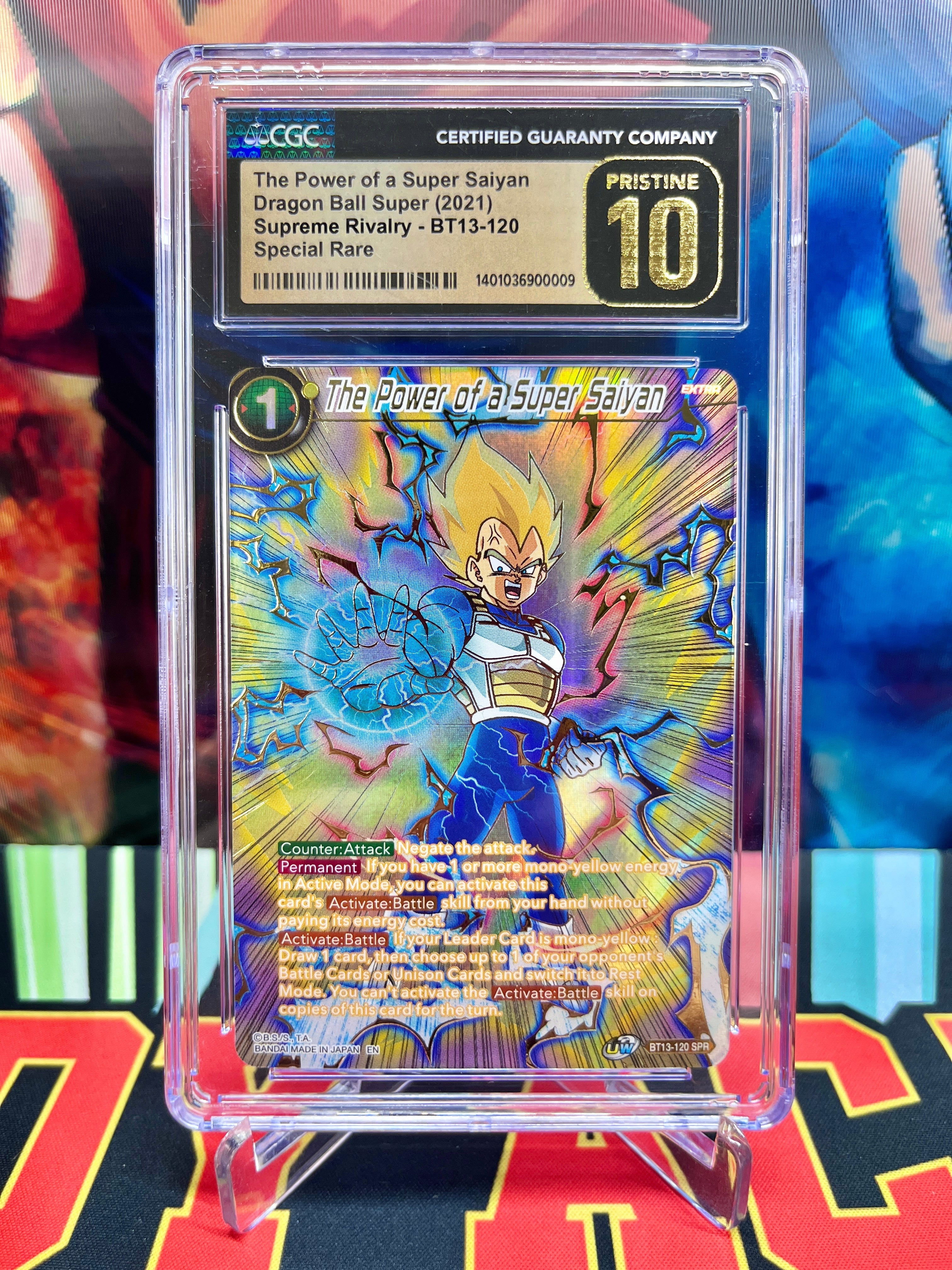 CGC 10 BT13-120 The Power of a Super Saiyan Special (2021)