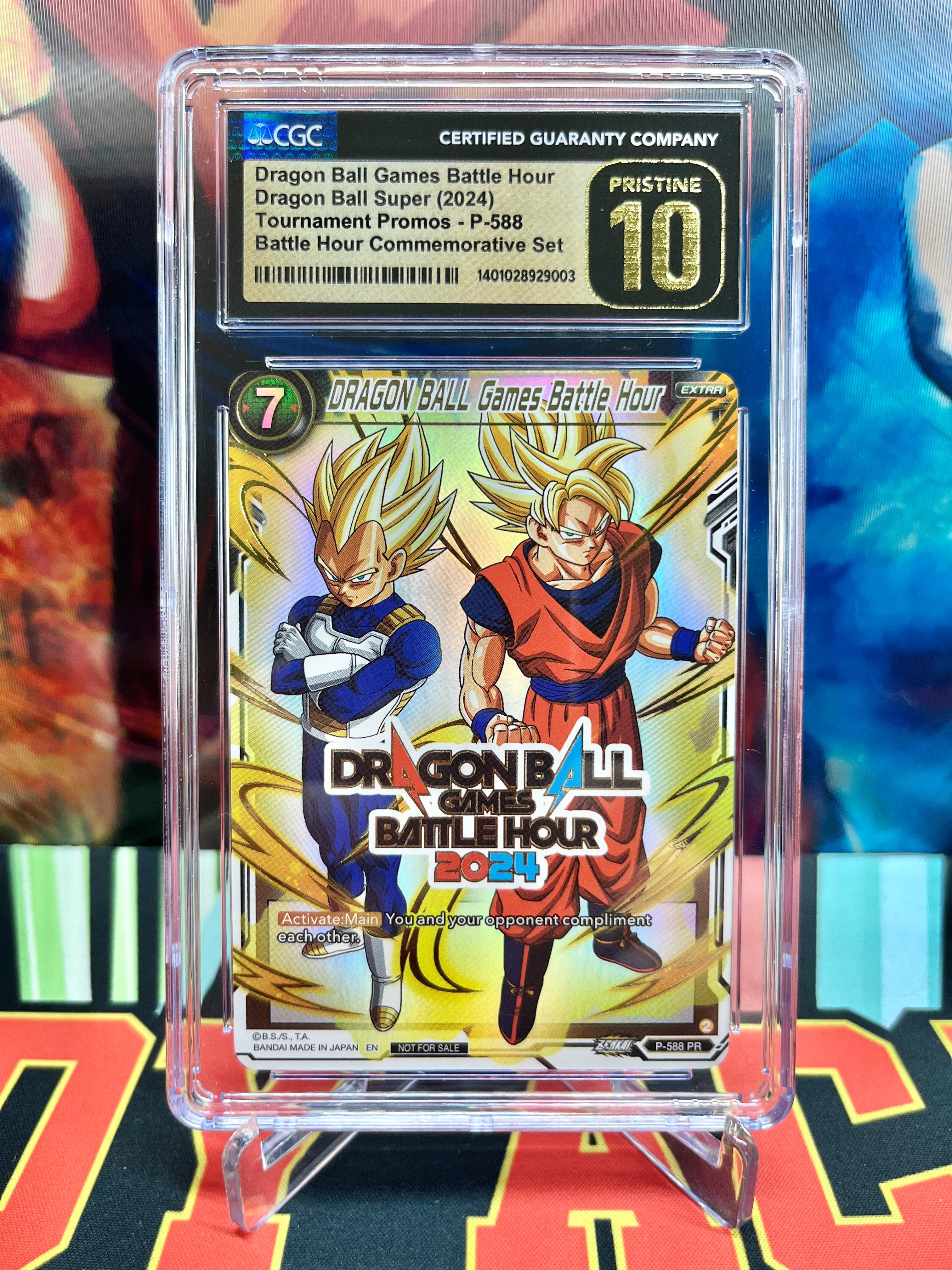 CGC 10 P-588 DRAGON BALL Games Battle Hour Promo (2024)