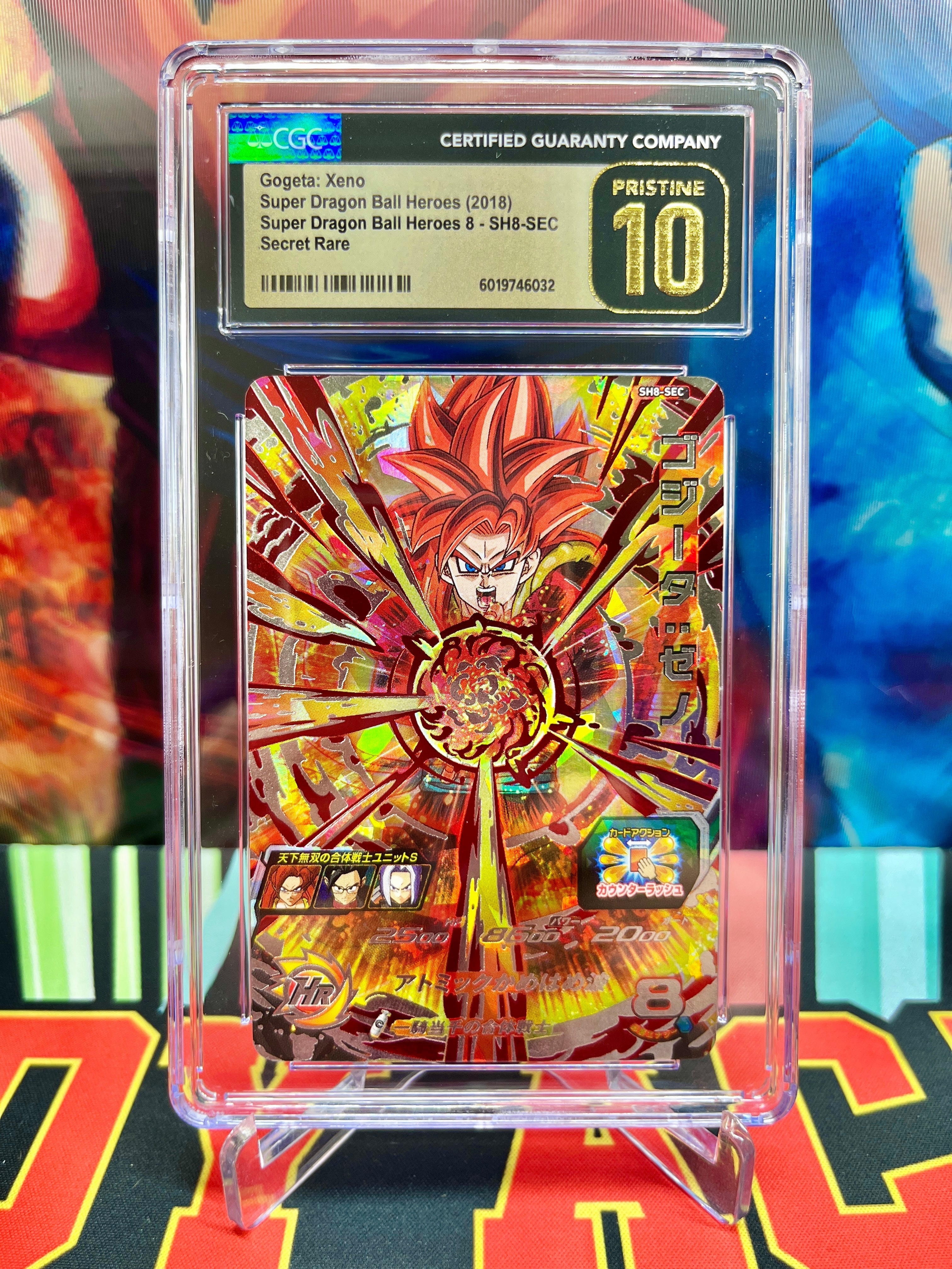 CGC 10 SH8-SEC Gogeta: Xeno Secret (2018)