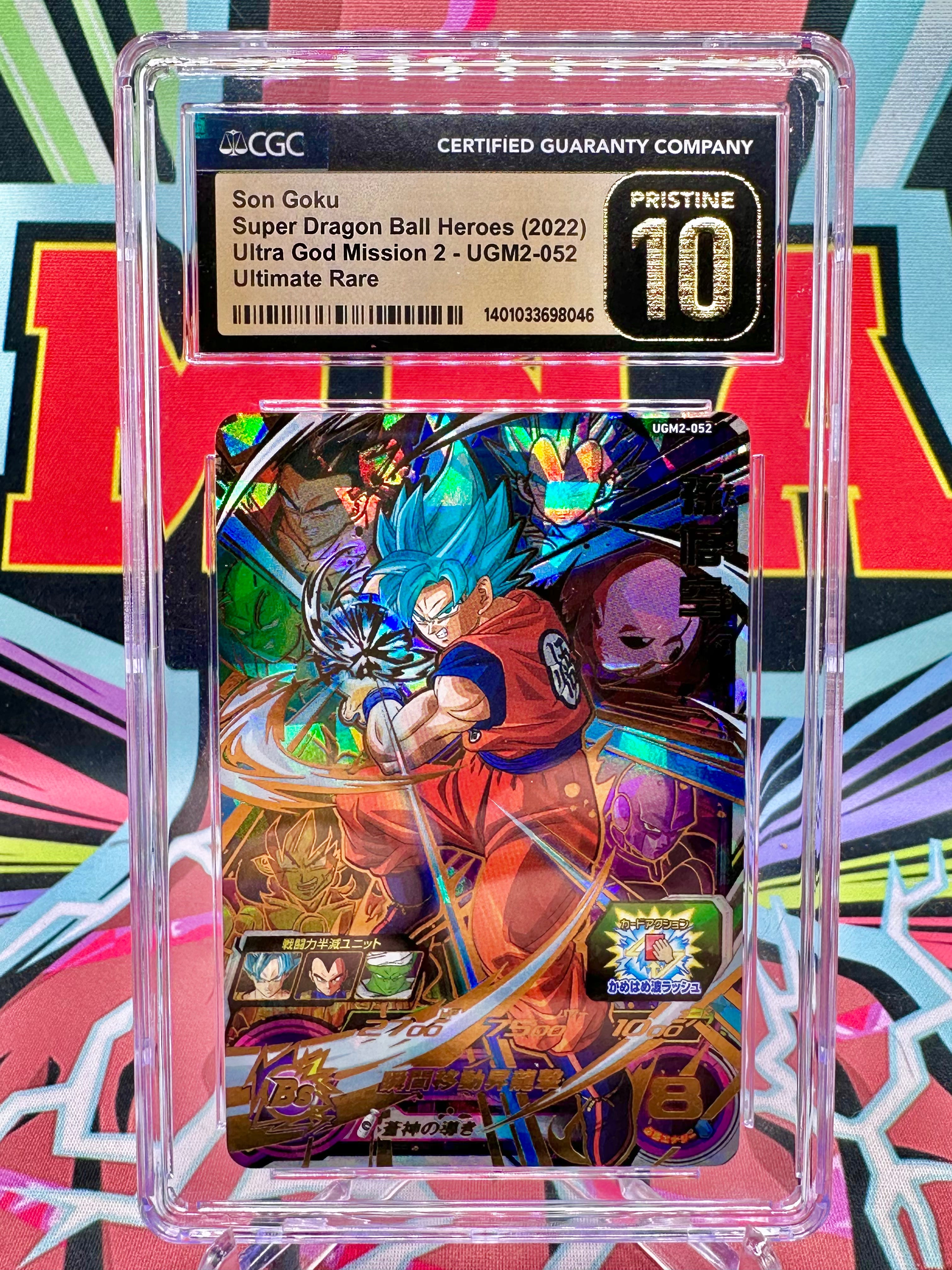 CGC 10 UGM2-052 Son Goku Ultimate (2022)