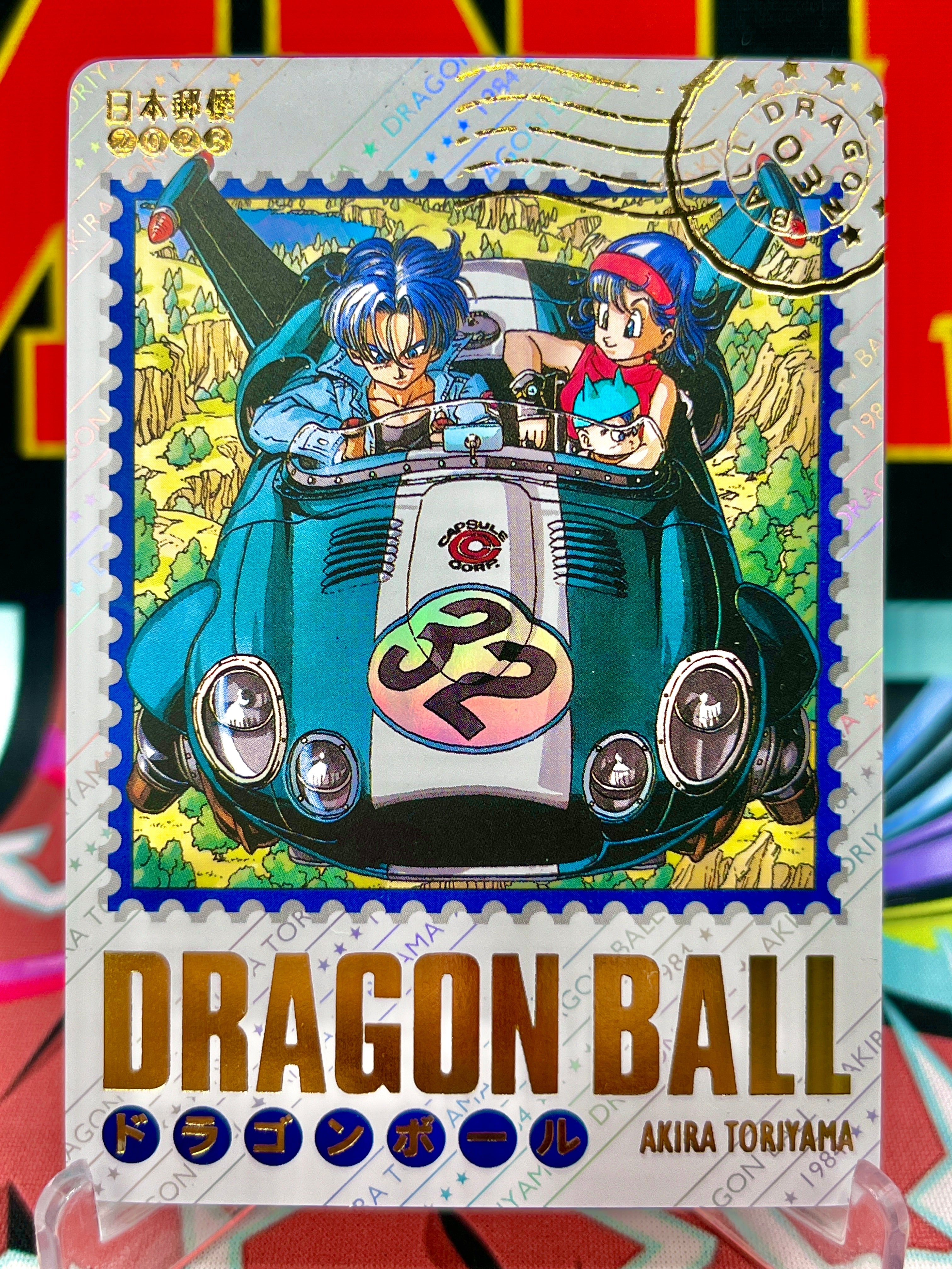 DBAC4-02 Trunks e Bulma Carta artistica