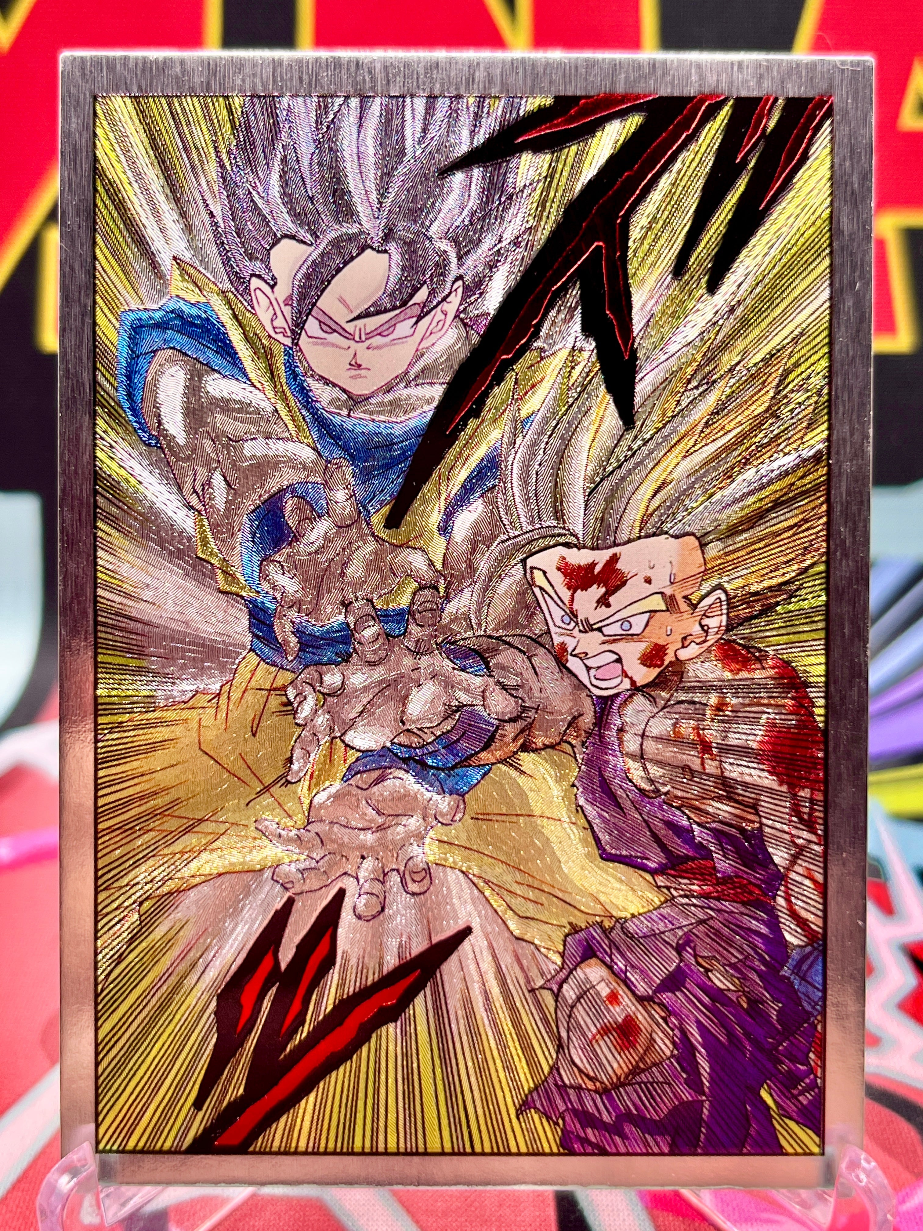 DBAC7-06 Son Gohan & Goku - Cell Saga Manga Art Card