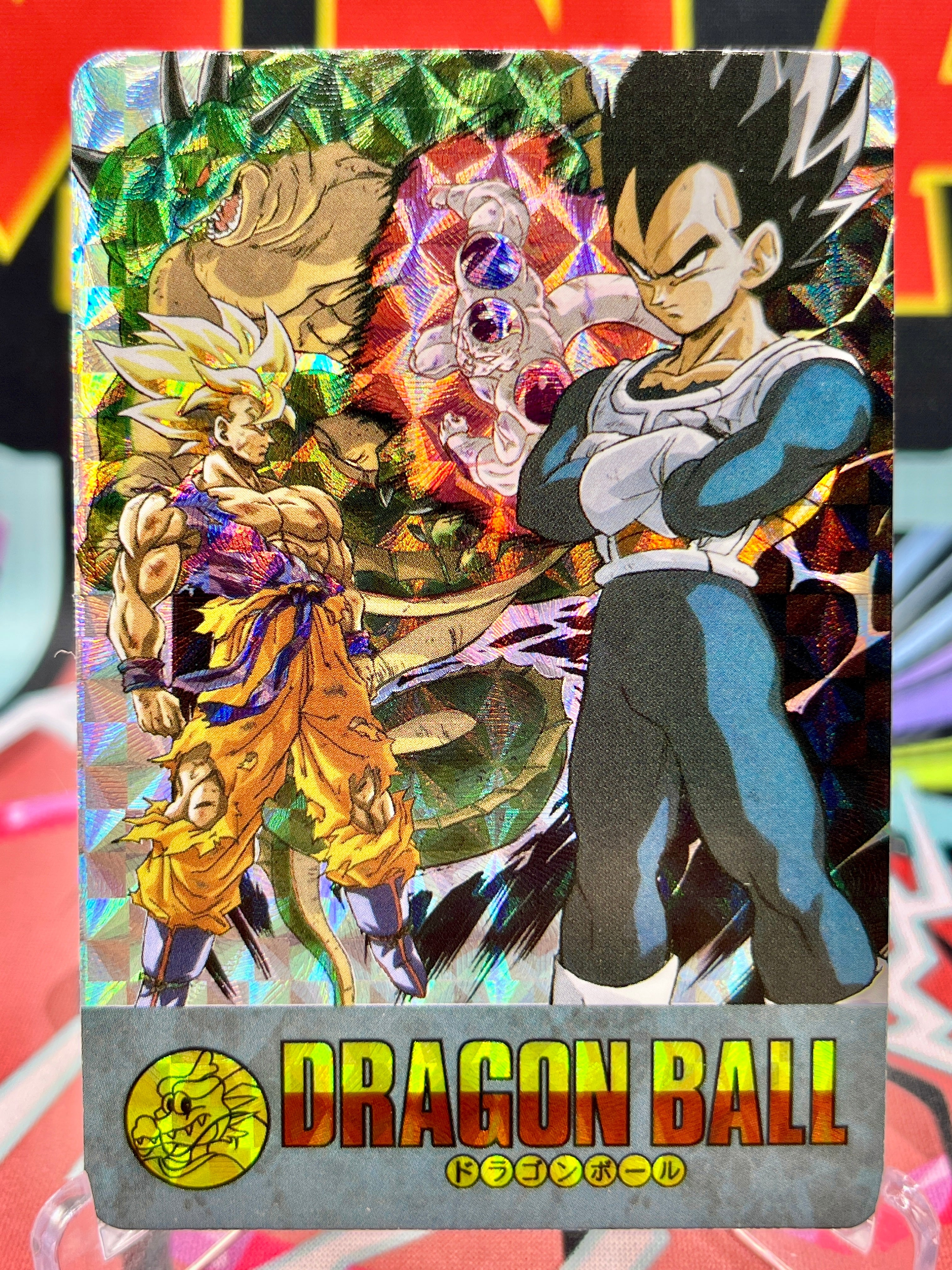 DBCA14-08 Vegeta, Goku, & Frieza Art Card