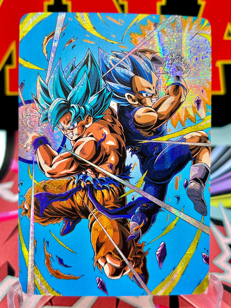 画像アップ中　スーパーバトル・青 ★ドラゴンボール カード 2 ドラゴンボールZ カードダス スーパーバトル 2枚＋オマケ