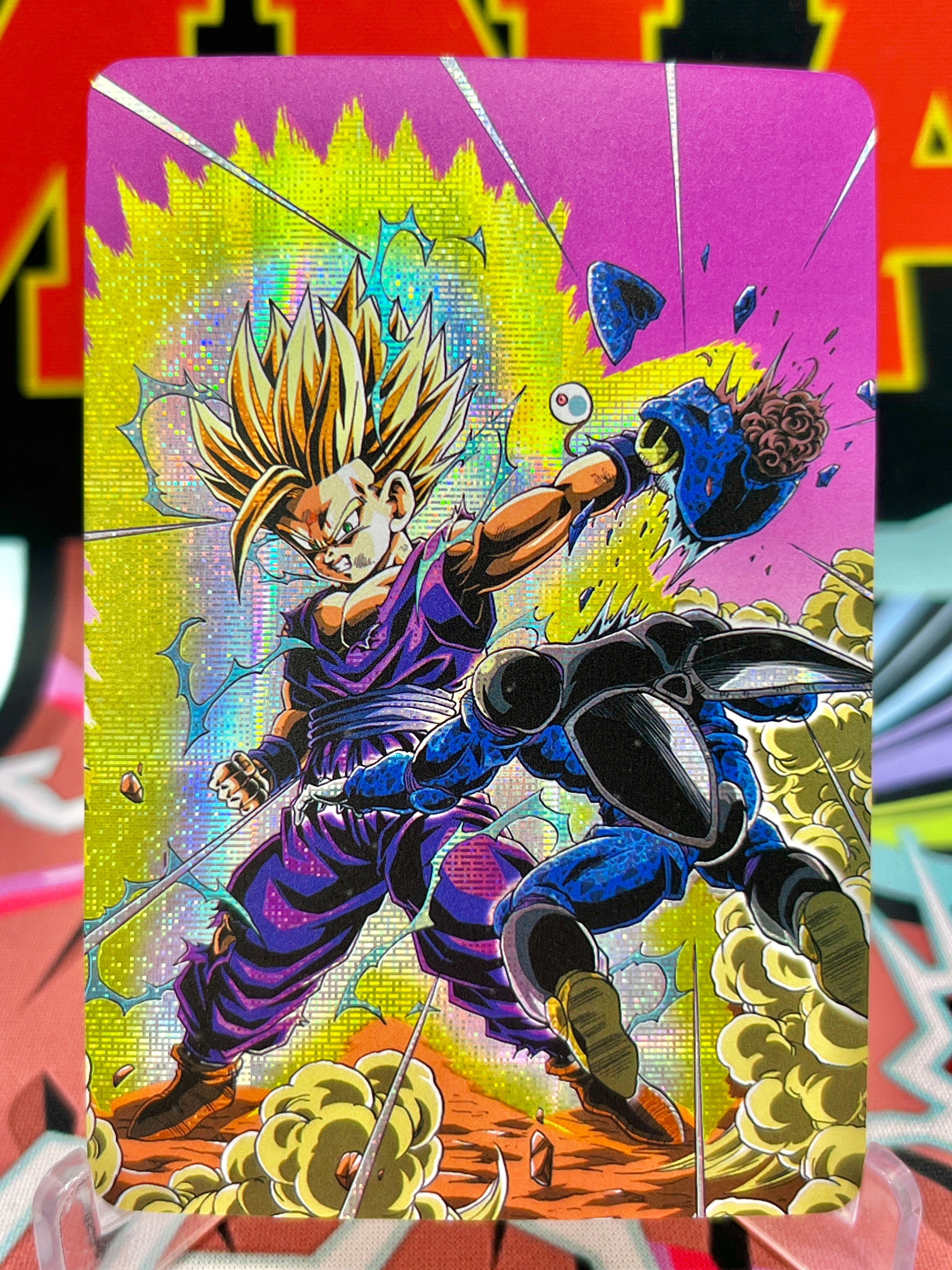 DBAC2-21 Super Saiyan 2 Gohan Art DBZ Card
