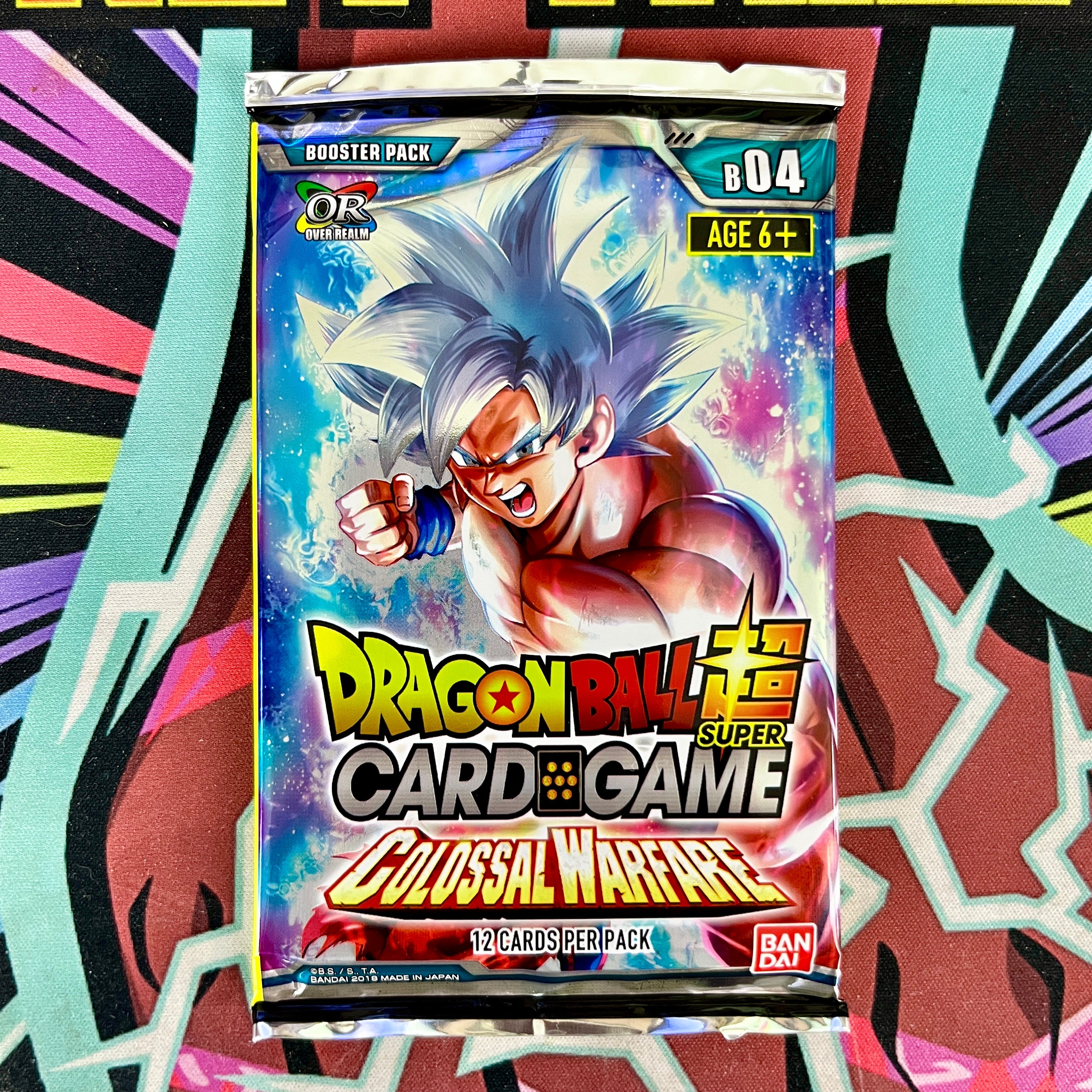 DBS-B04 Colossal Warfare Booster Pack (2018)