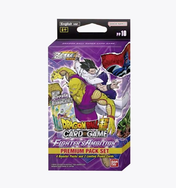 dragon ball super fighter's ambition booster box Pack Card Cavern Trading Cards, LLC Each box contains a BONUS SUPER RARE or SPECIAL RARE Card! Dragon Ball Super Fighter's Ambition