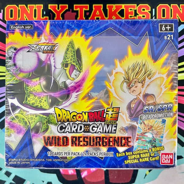 DBS-B21 Wild Resurgence Booster Box (2023)