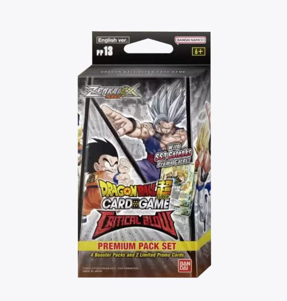 Dragon Ball Super Critical Blow Premium Pack Set