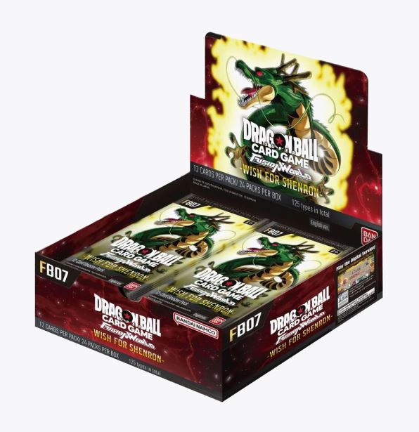 Dragon Ball Fusion World: FB07 Wish For Shenron Booster Box Dragon Ball Fusion World: FB07 Wish For Shenron Booster Box