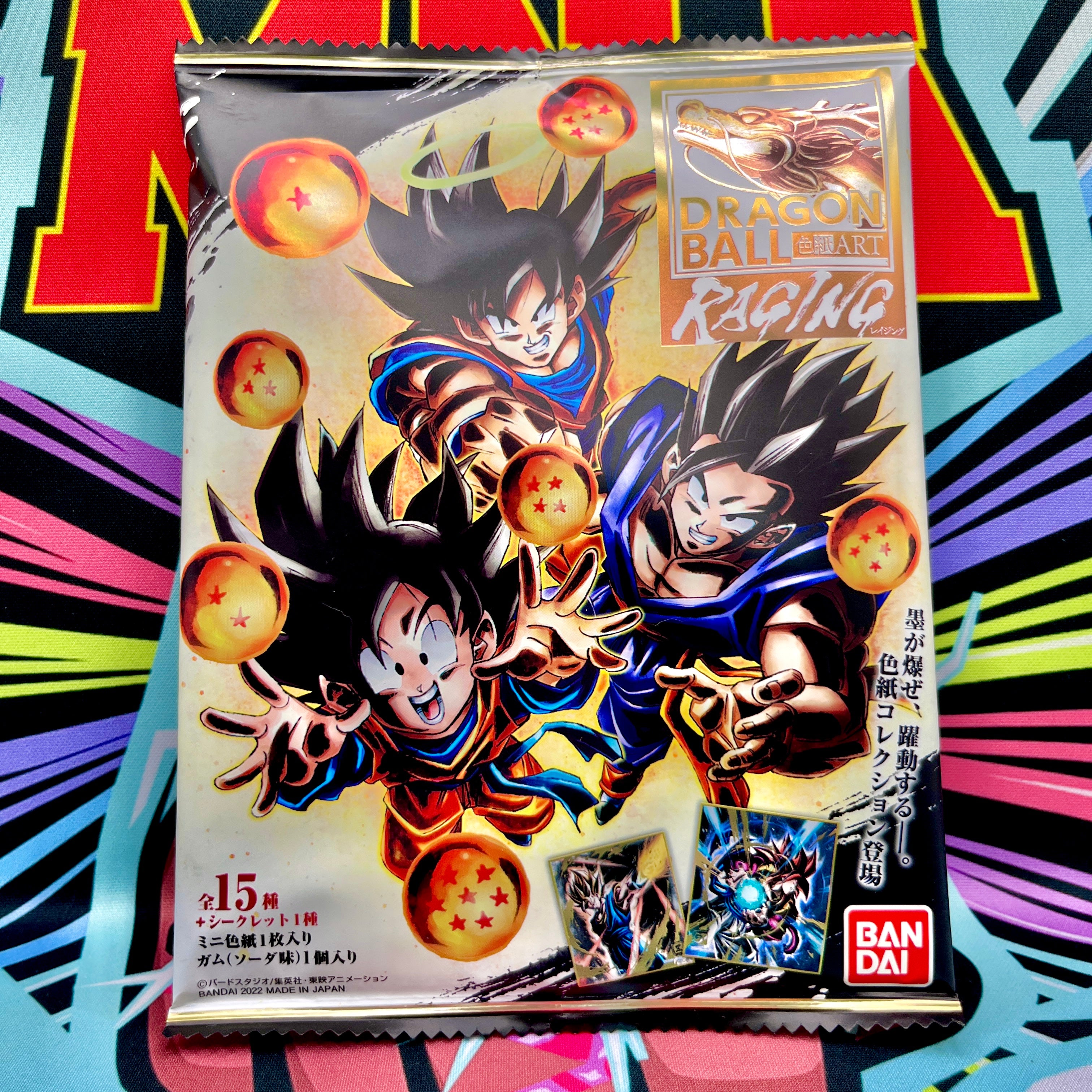 VISUAL SHIKISHI CARD feat.40原 ＢＯＸ 新品 Dragon Ball Raging Shikishi Vol. 1 Art Pack (2022)