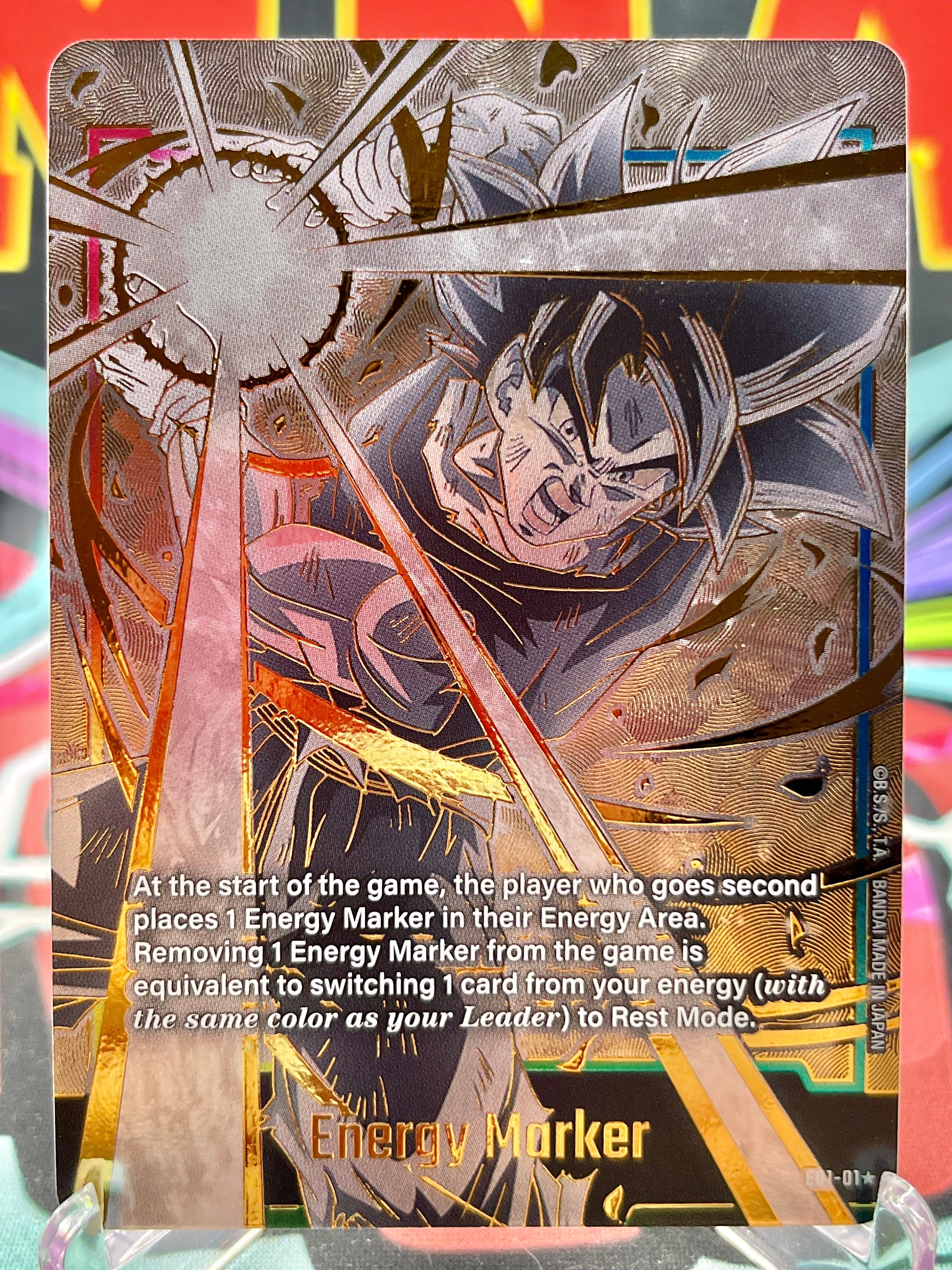 E01-01 Goku Energy Marker [Alternate Art] (2024)