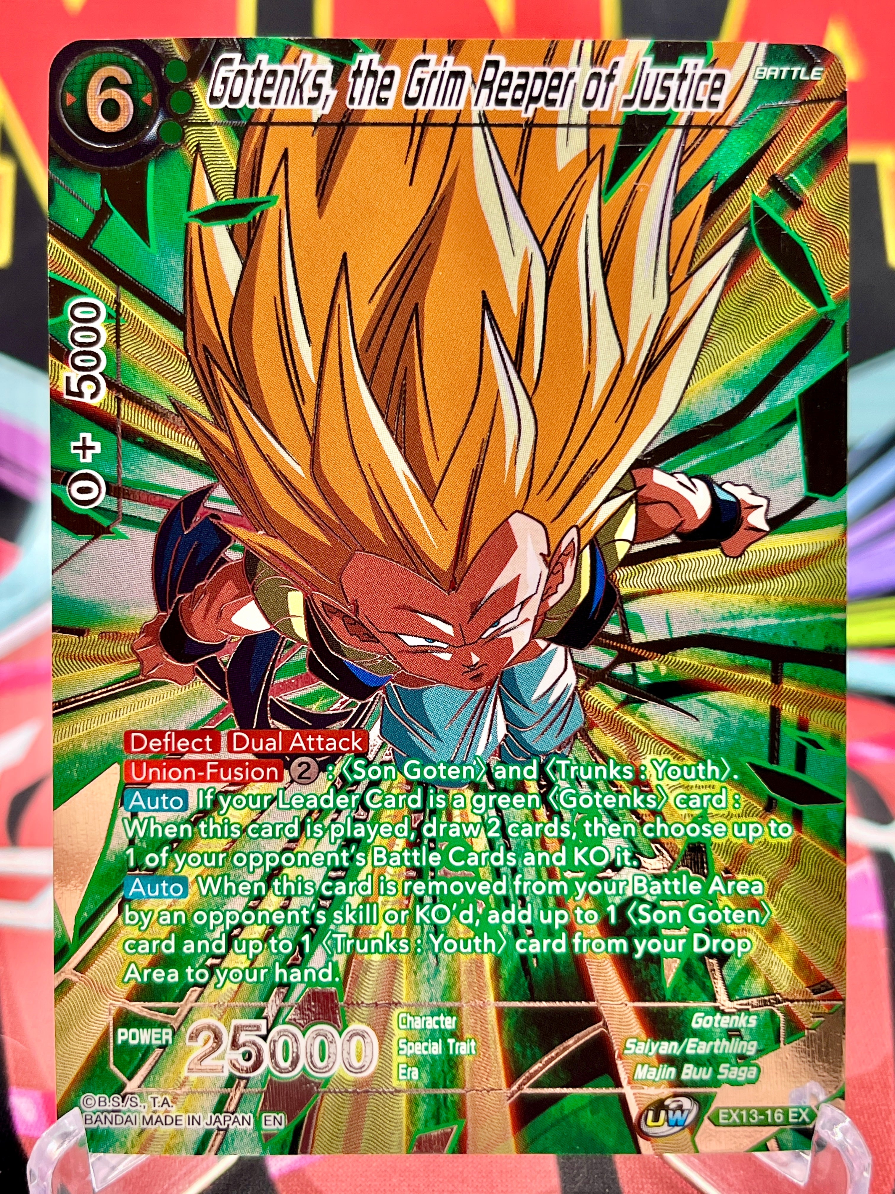 EX13-16 EX Gotenks, the Grim Reaper of Justice [Alternate Art] (2023)