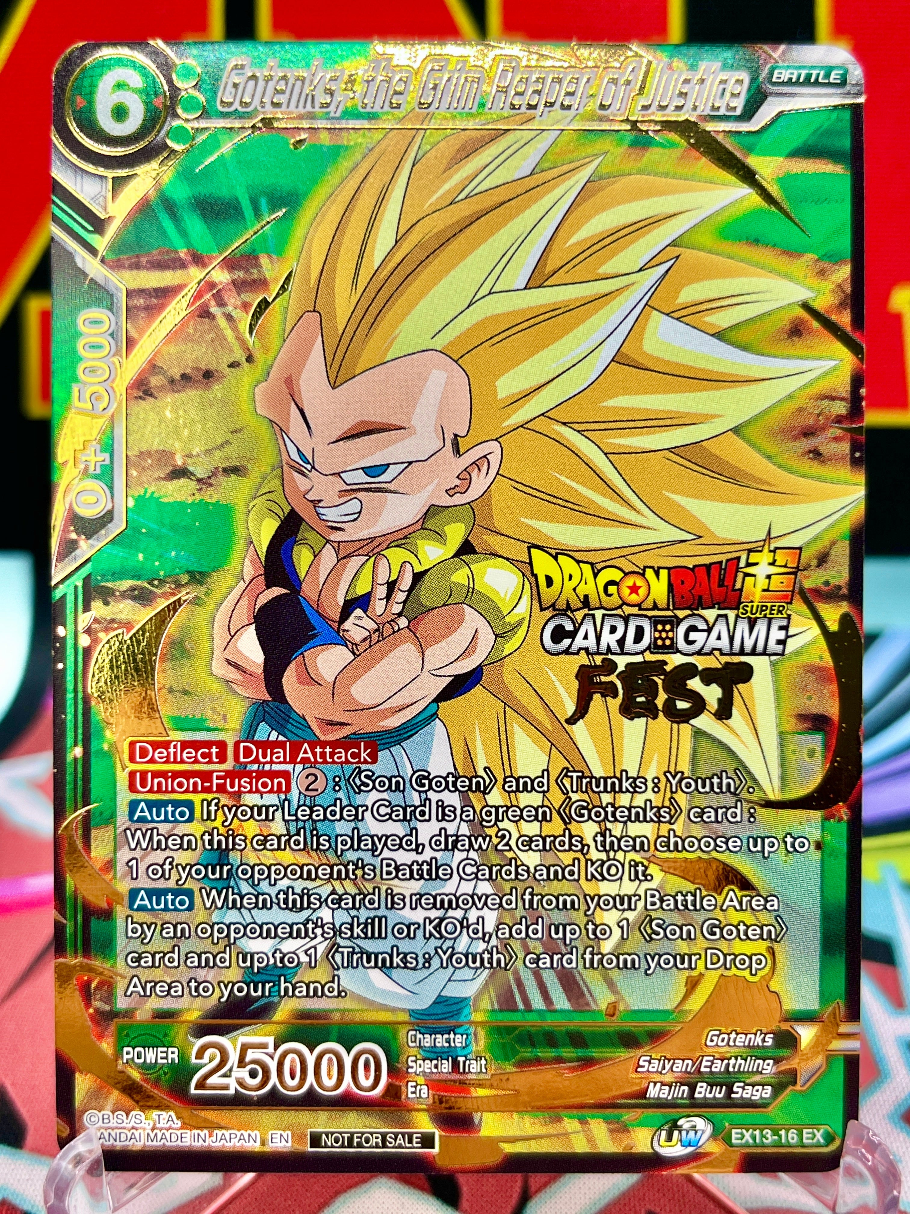 EX13-16 EX Gotenks, the Grim Reaper of Justice FEST (2022)