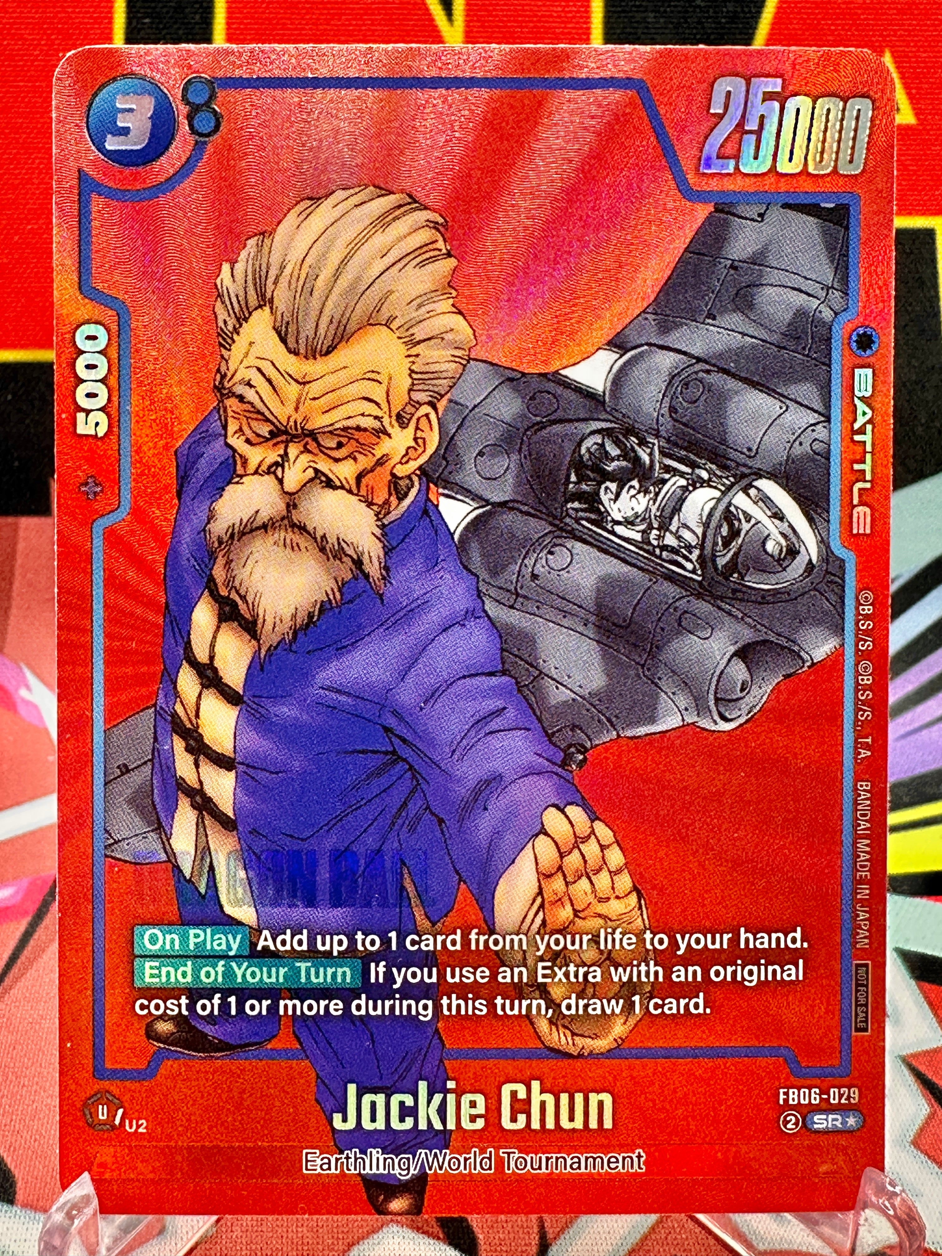 FB06-029 SR★ Jackie Chun [Limited MANGA Version 01] (2025)