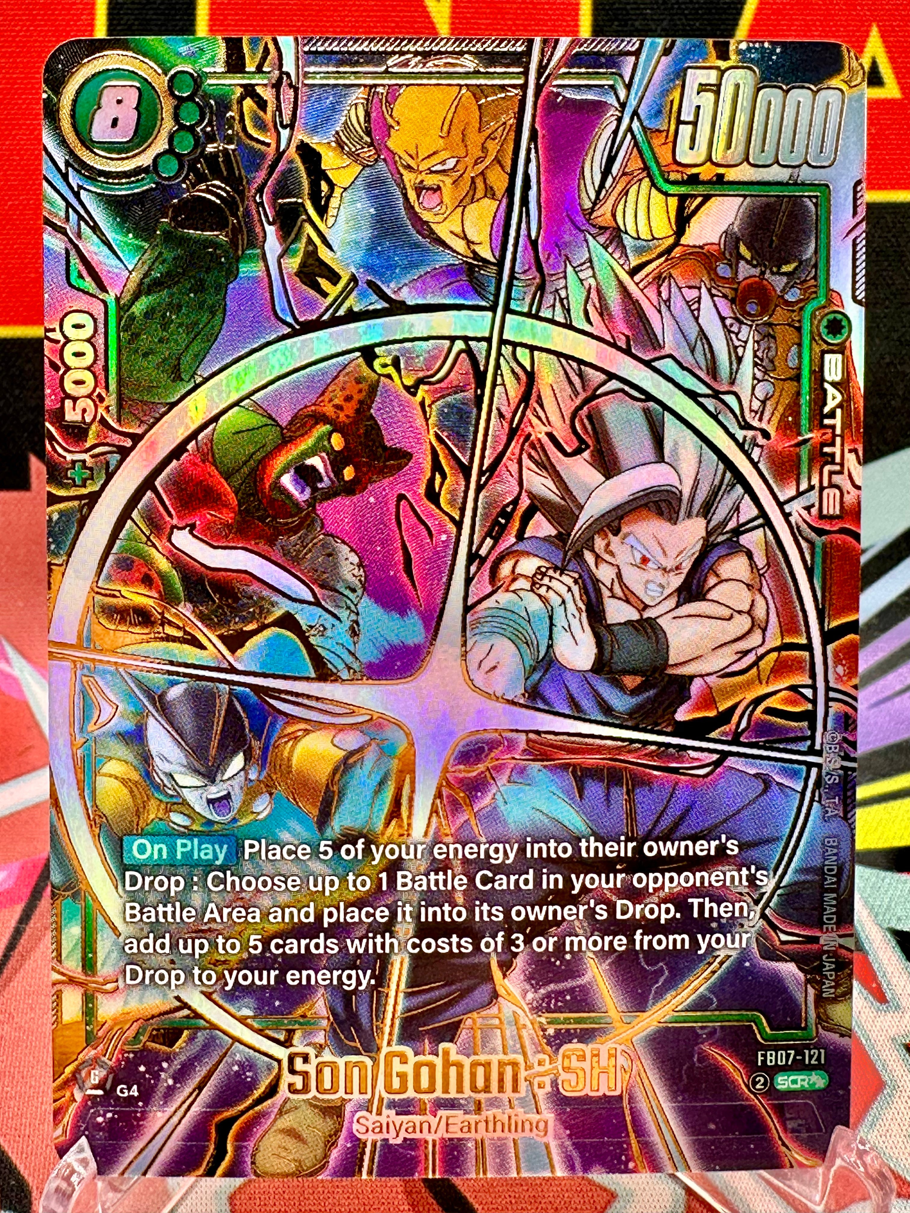 beast gohan dragon ball super card game Son Gohan, Awakening to Beast - Critical Blow Pre-Release Cards