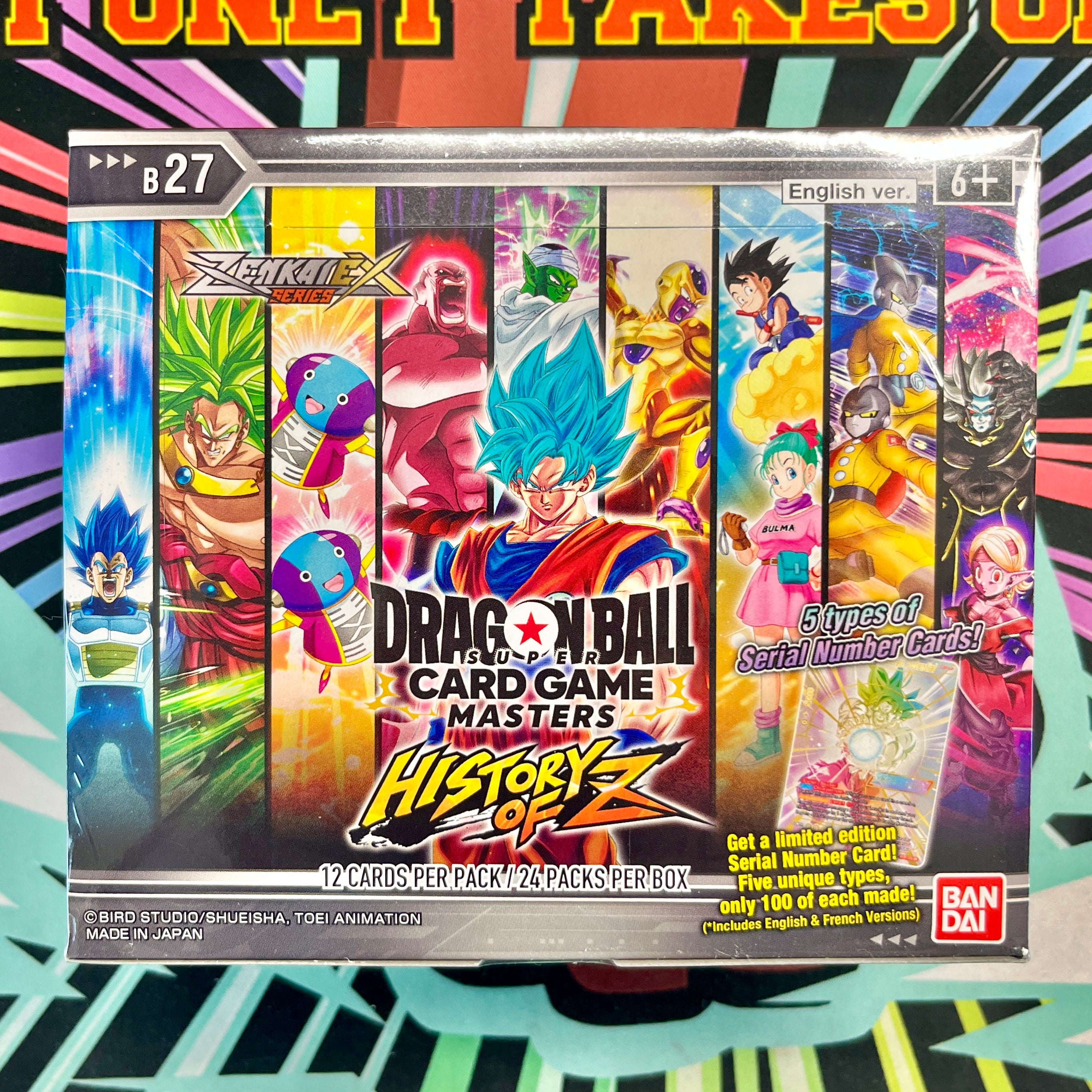 DBS-B27 History of Z Booster Box (2025)