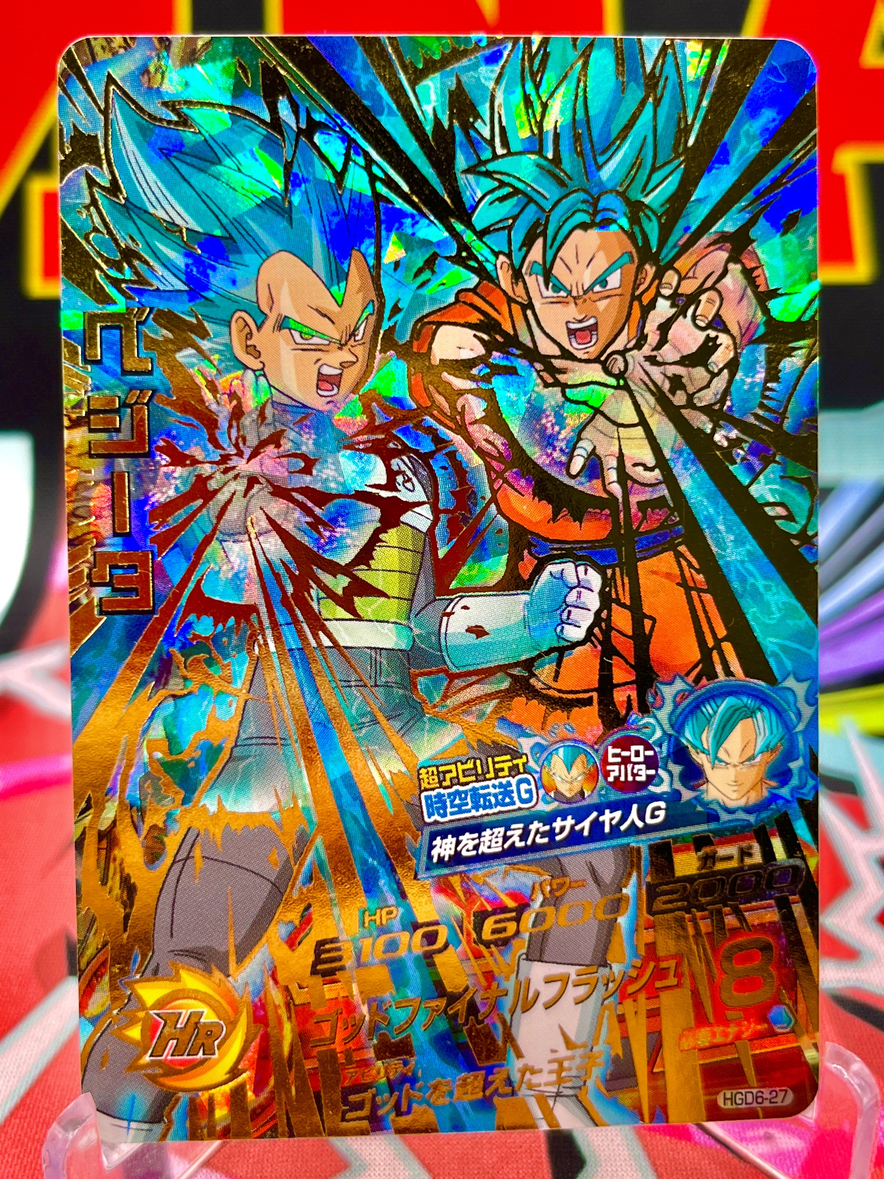 HGD6-27 Vegeta & Goku Vintage UR (2016)