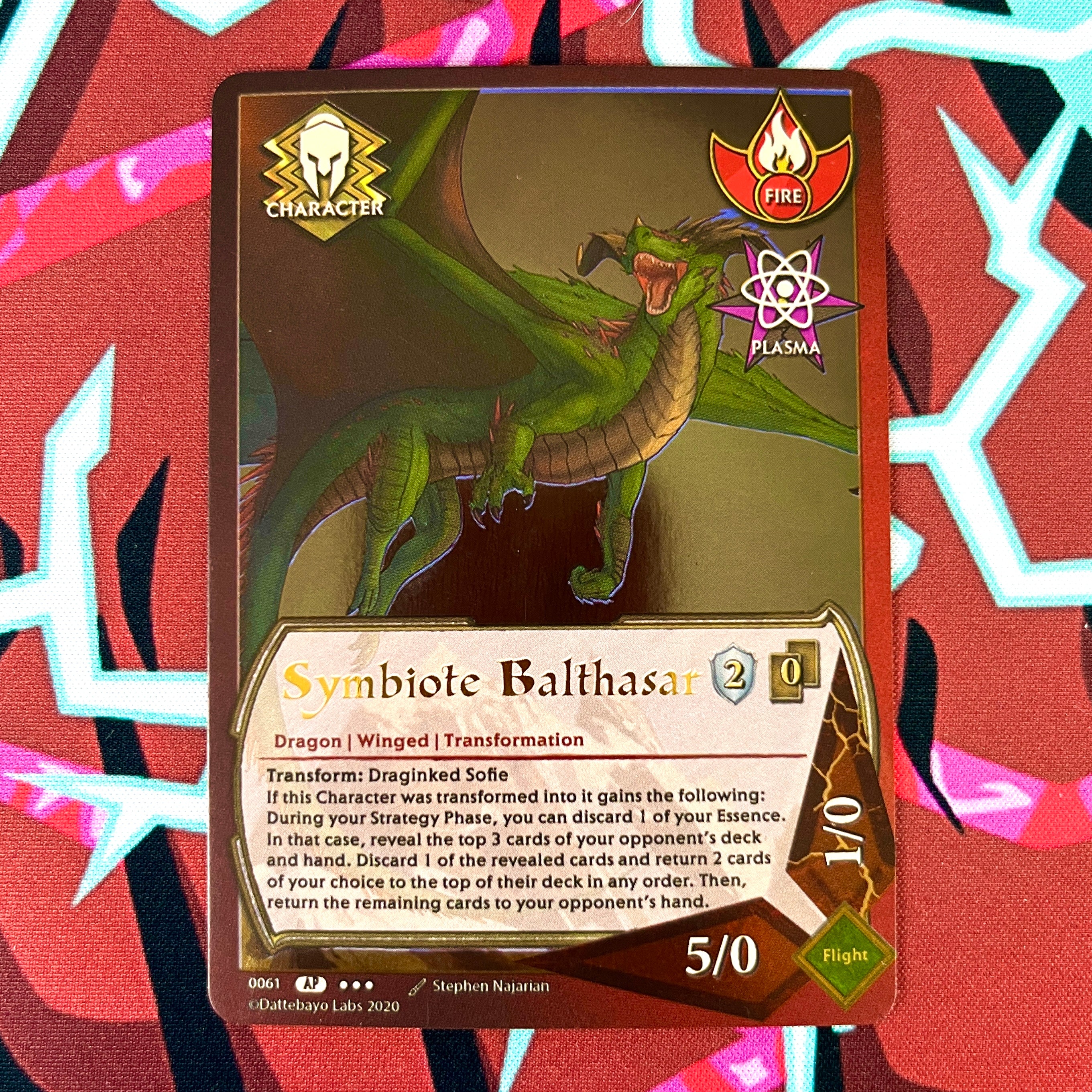 Symbiote Balthasar - 0th Edition Gold Foil