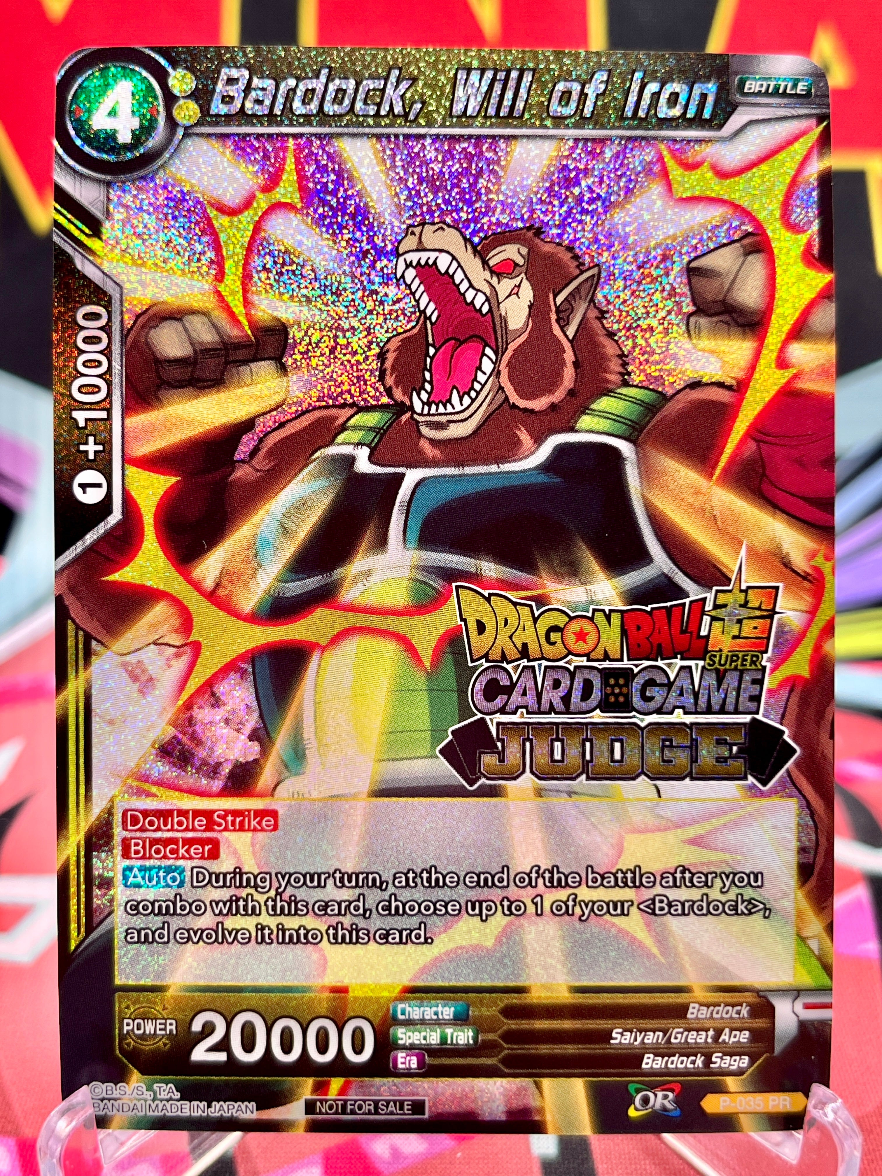 dragon ball super card game bardock DIVERS SDV3-043 GDR Parallel and you are guaranteed to get at least one of them P-035 PR Bardock, Will of