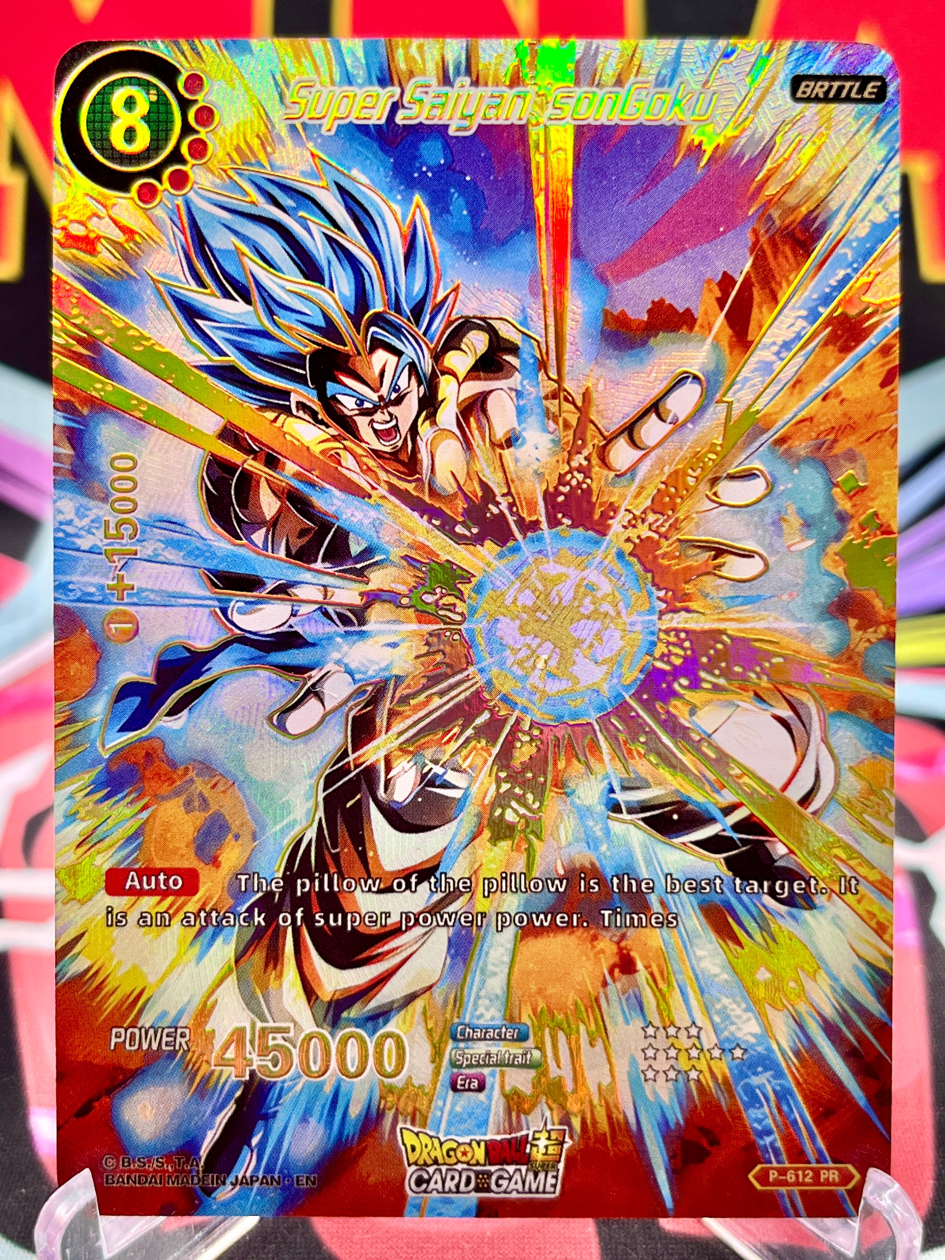 P-612 PR Gogeta [Dragon Ball Super] Art Card