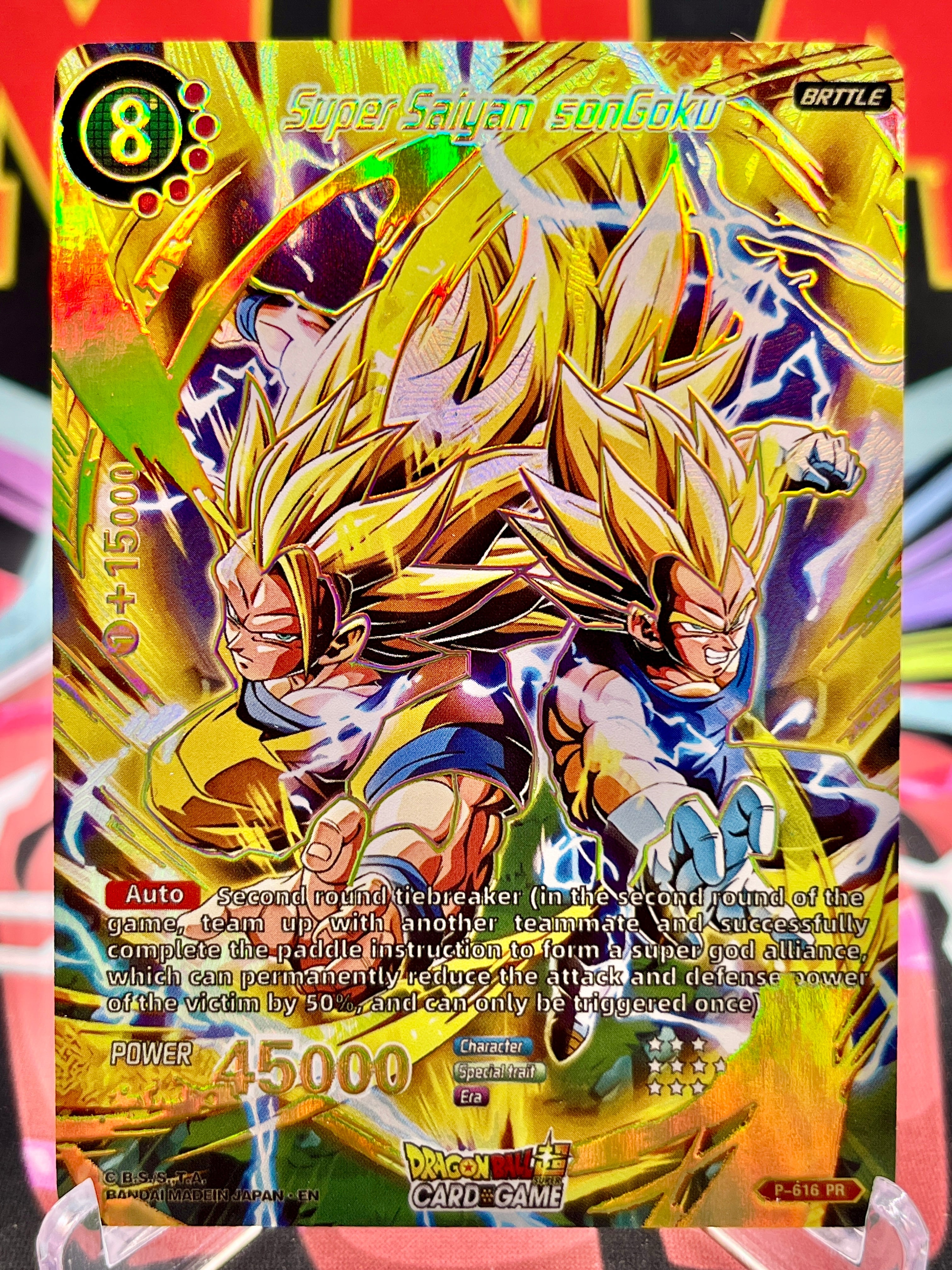 P-616 PR Son Goku & Vegeta [Dragon Ball Super] Art Card