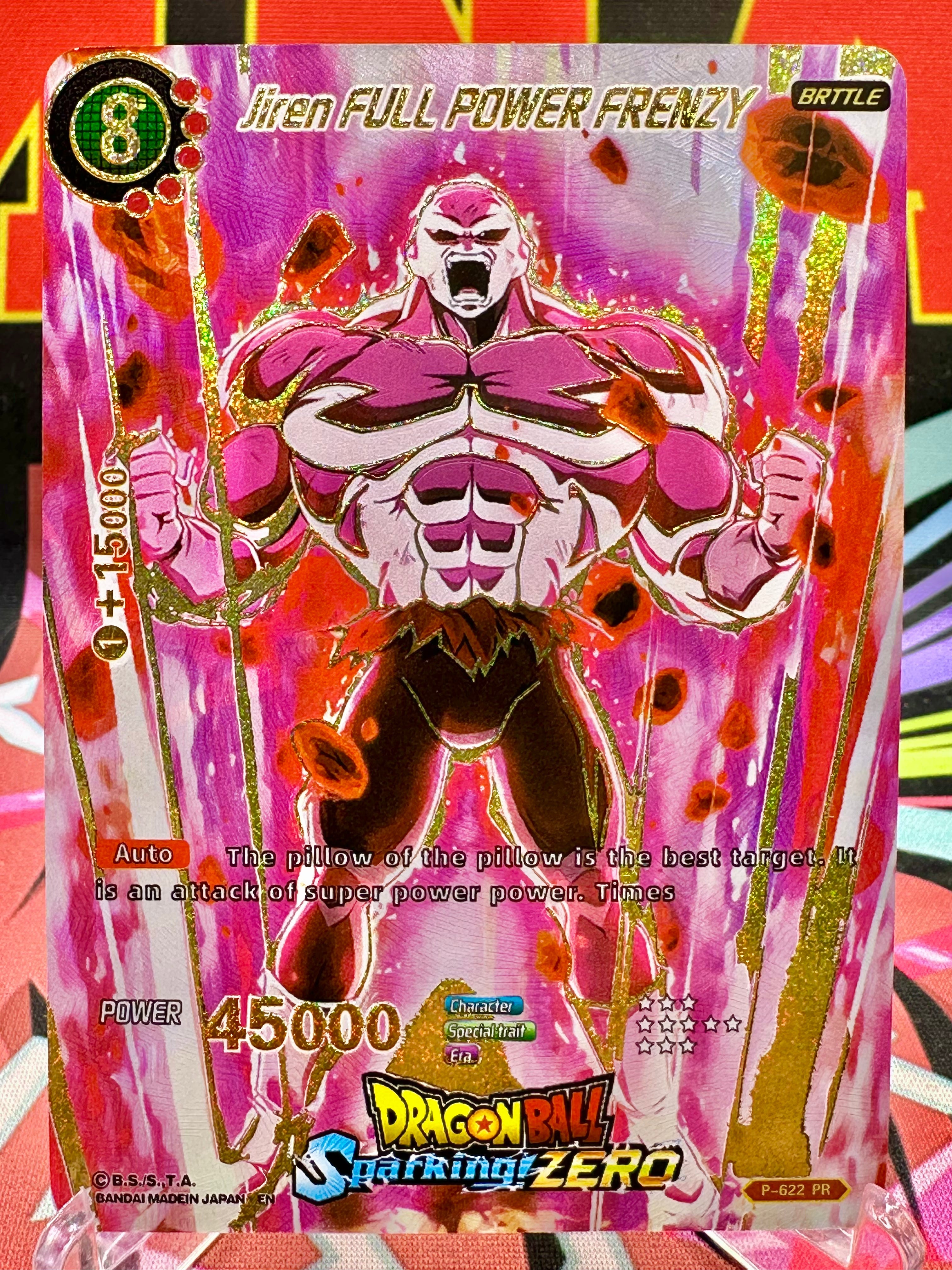 P-622 PR Jiren [Dragon Ball Sparking ZERO] Art Card